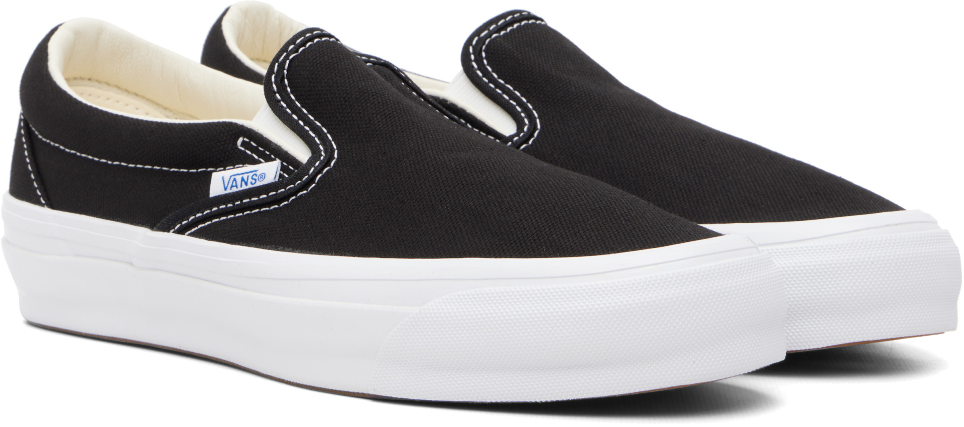Vans - Baskets à enfiler noires - Premium