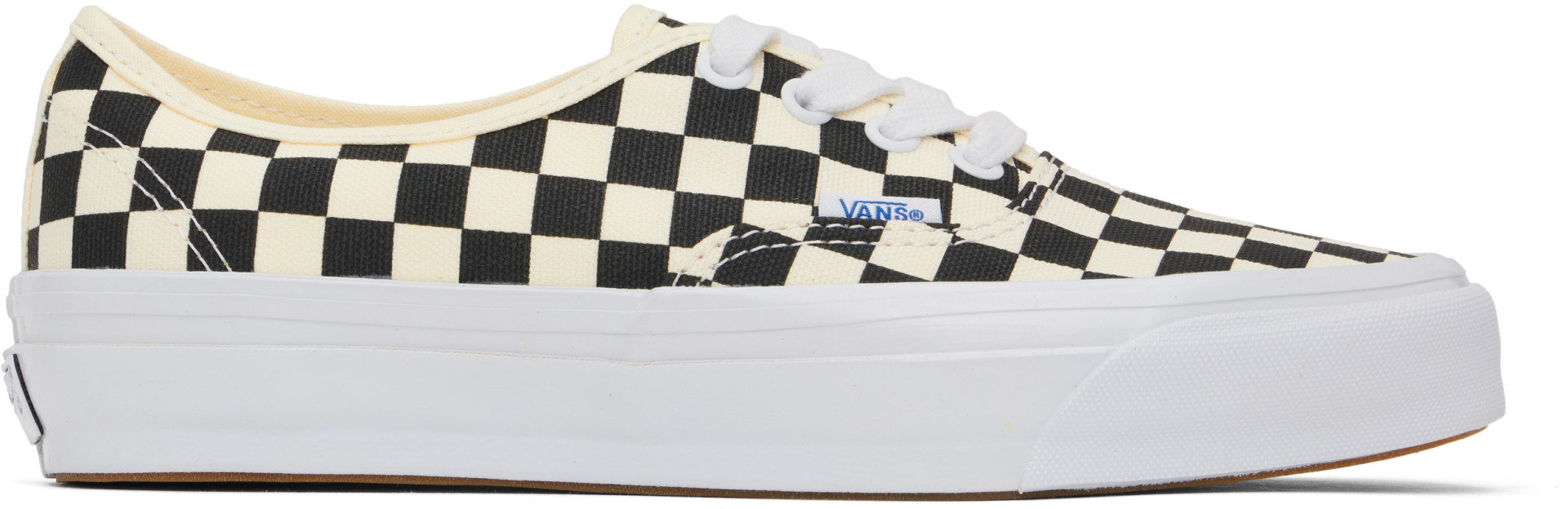 Vans - Baskets Authentic noir et blanc cassé - Premium
