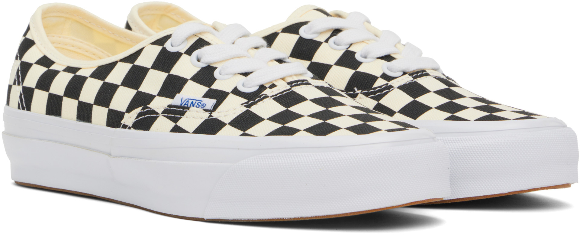 Vans - ブラック＆オフホワイト Premium Authentic スニーカー