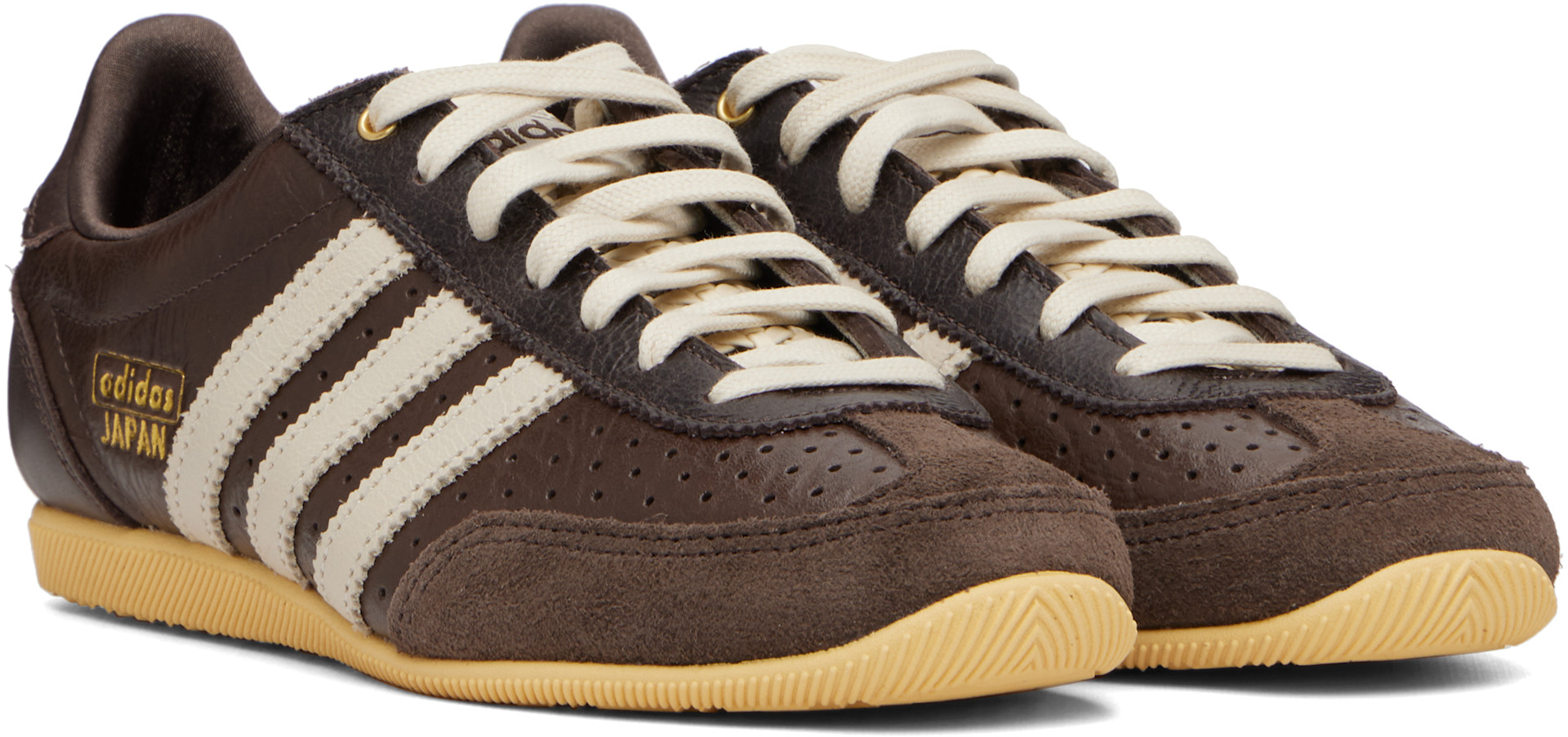 adidas Originals: Brown Japan Sneakers | SSENSE