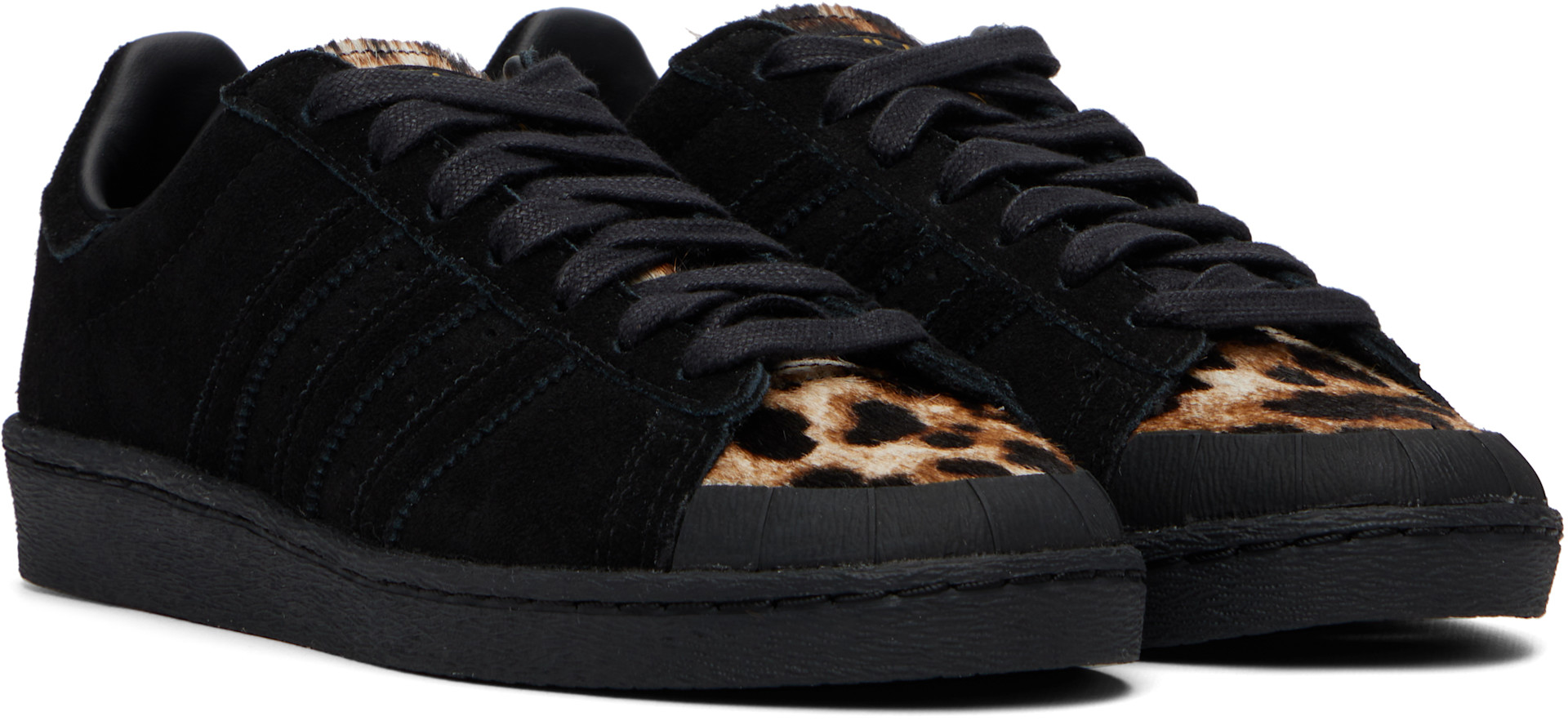 adidas Originals: Black Jabbar Lo Sneakers | SSENSE