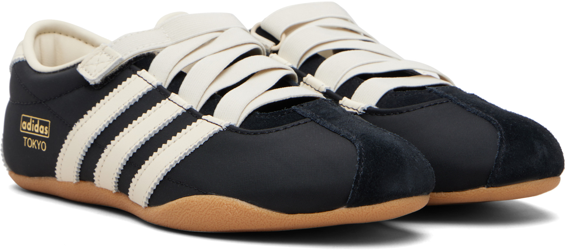 adidas Originals: Black Tokyo Mary Jane Sneakers | SSENSE Canada