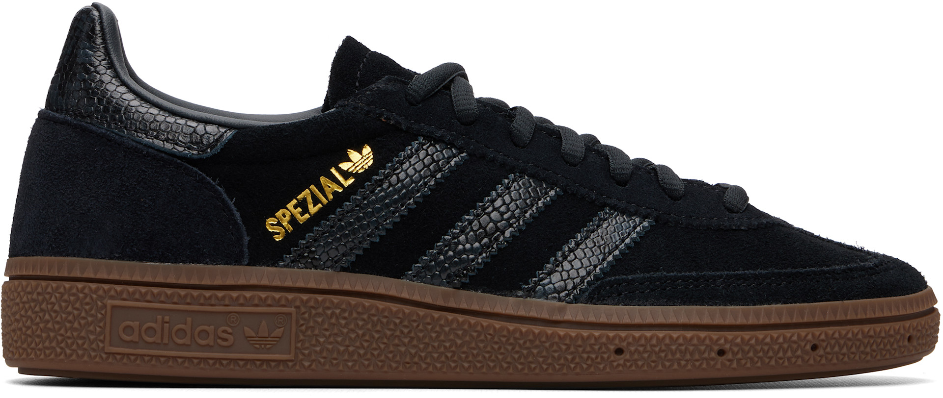adidas Originals: Black Handball Spezial Sneakers | SSENSE