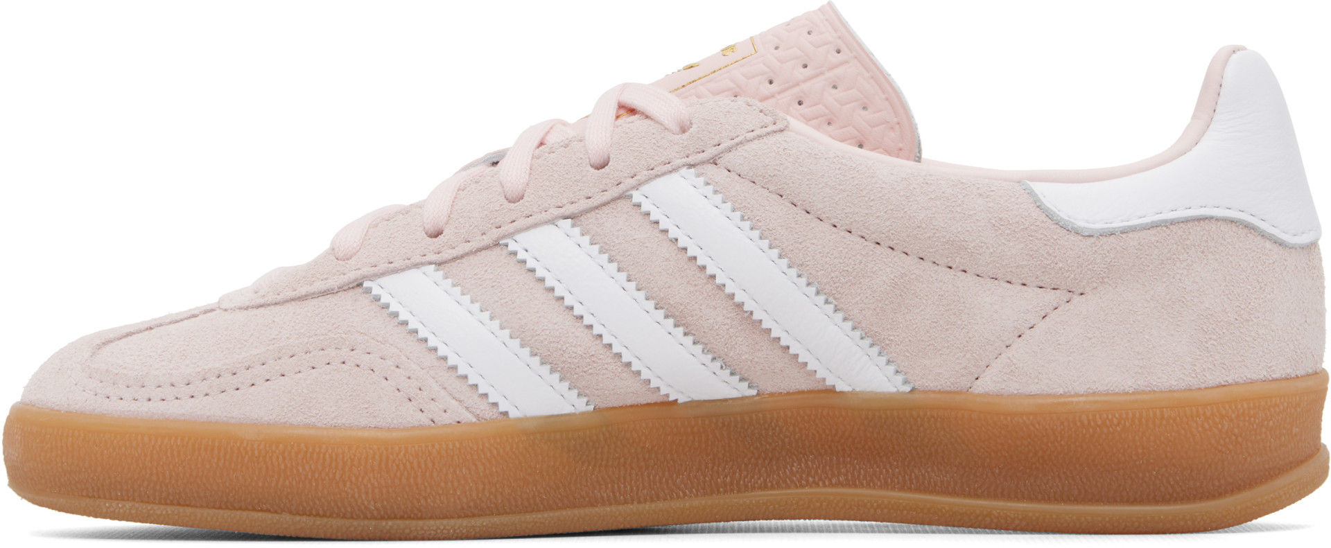 adidas Originals: Pink Gazelle Indoor Sneakers | SSENSE