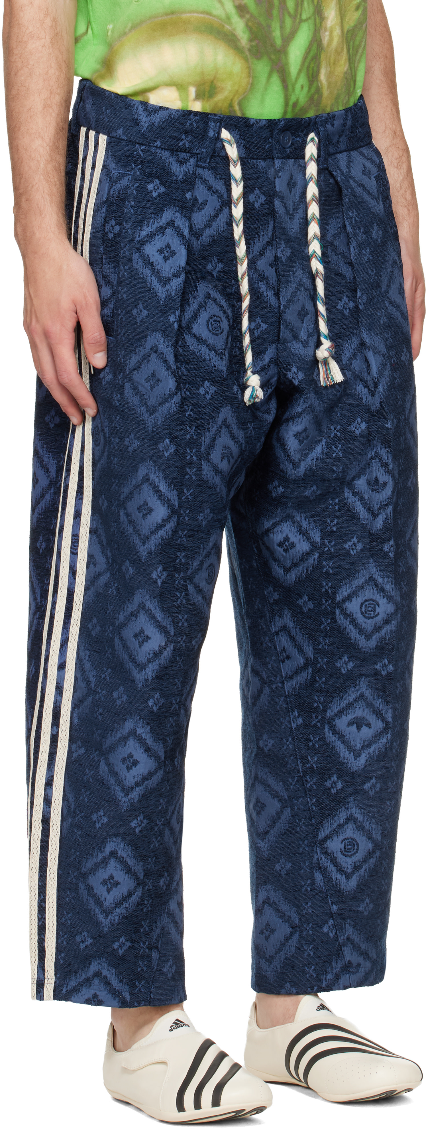 adidas Originals: Blue Edison Chen Edition CLOT Track Pants