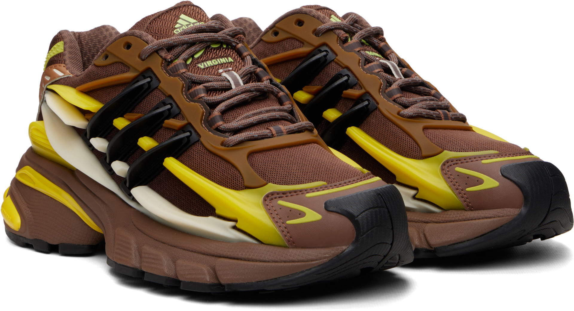 adidas Originals: Brown & Yellow Pharrell Williams Edition Adistar ...