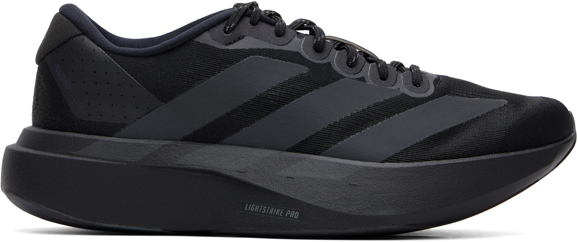  ADIZERO EVO SL ブラック 25cm adidas Originals: Black Adizero EVO SL Sneakers | SSENSE