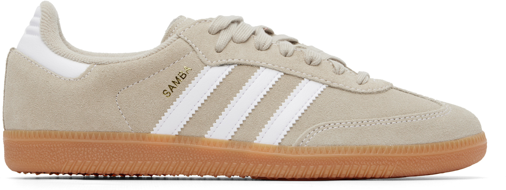 adidas Originals: ベージュ Samba OG スニーカー | SSENSE 日本