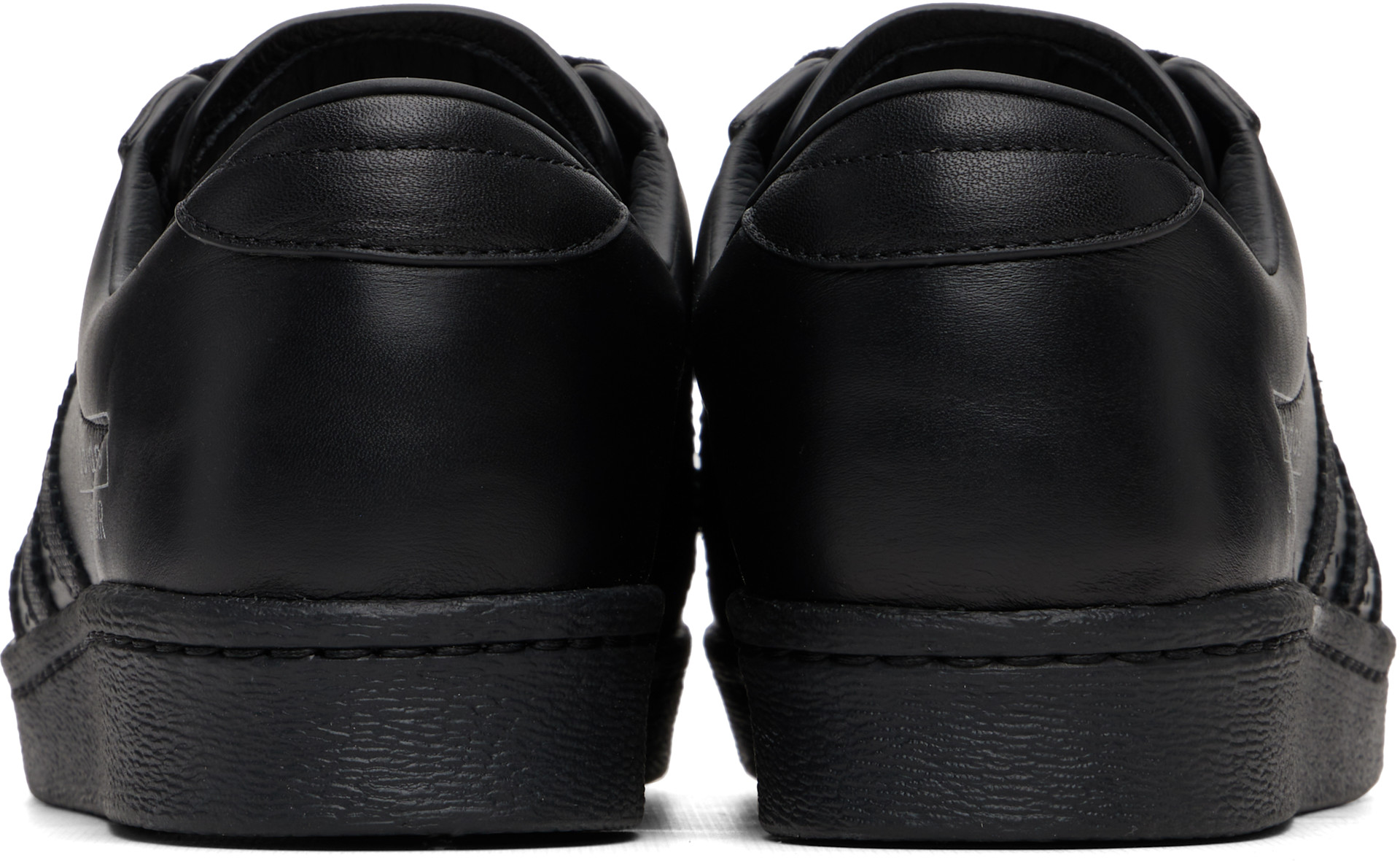 adidas Originals: Black A Superstar Sneakers | SSENSE Canada