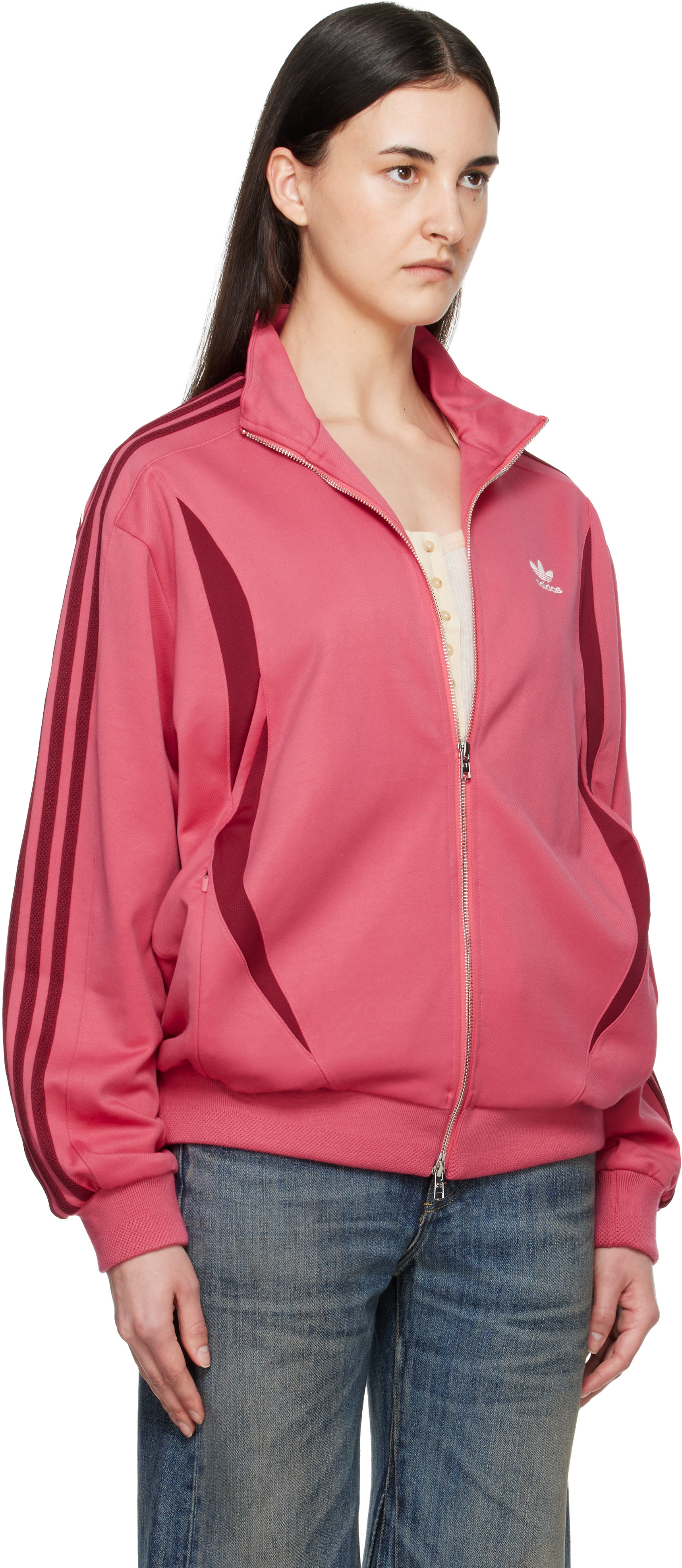  Originals WALES BONNERトラックジャケット Wales Bonner: ピンク adidas Originalsエディション トラック