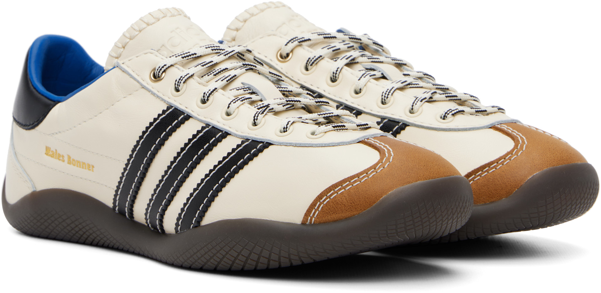 Wales Bonner: Beige adidas Originals Edition Karintha OG Sneakers