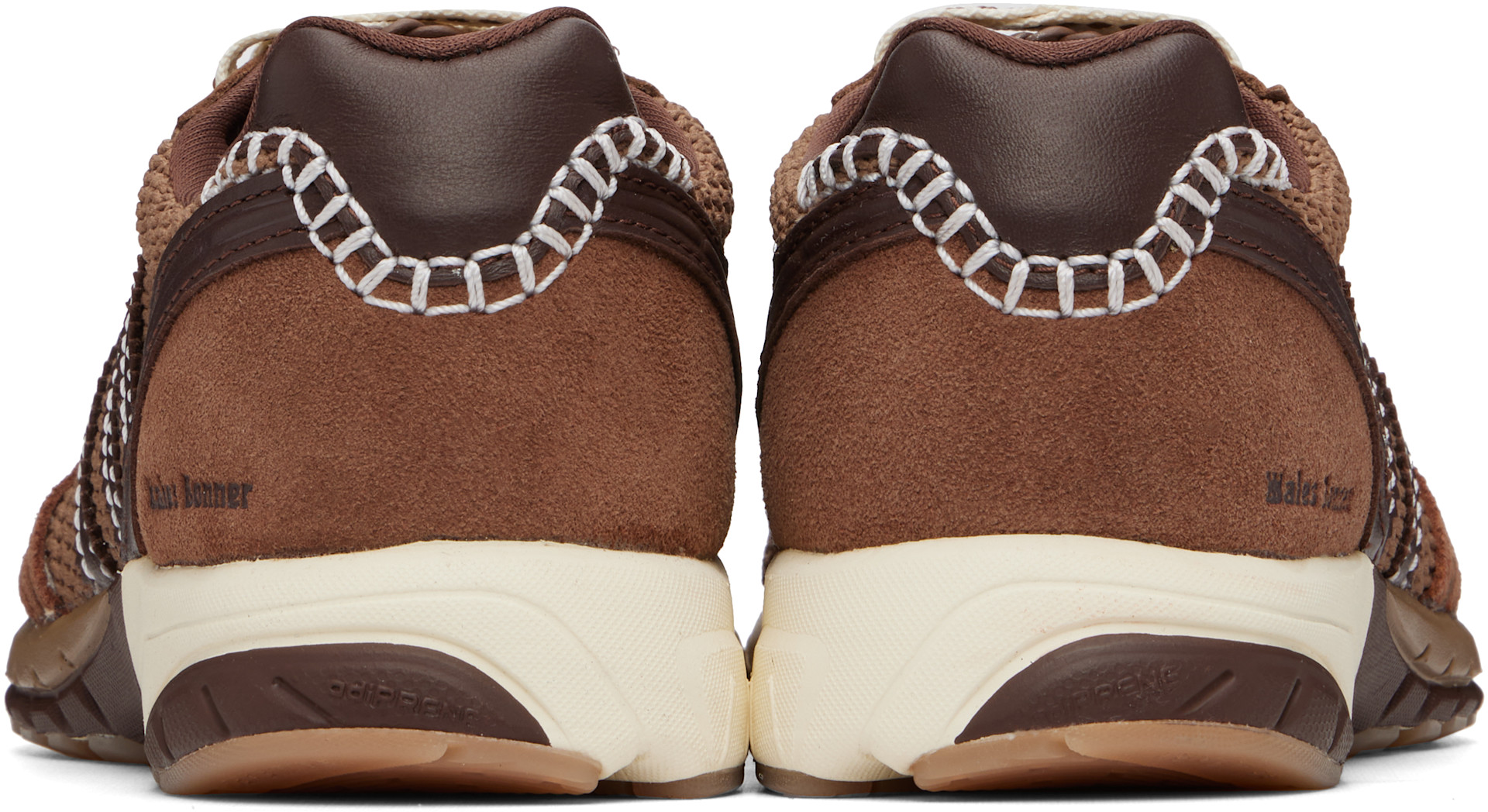 Wales Bonner: Brown adidas Originals Edition Adizero Adios Mesh