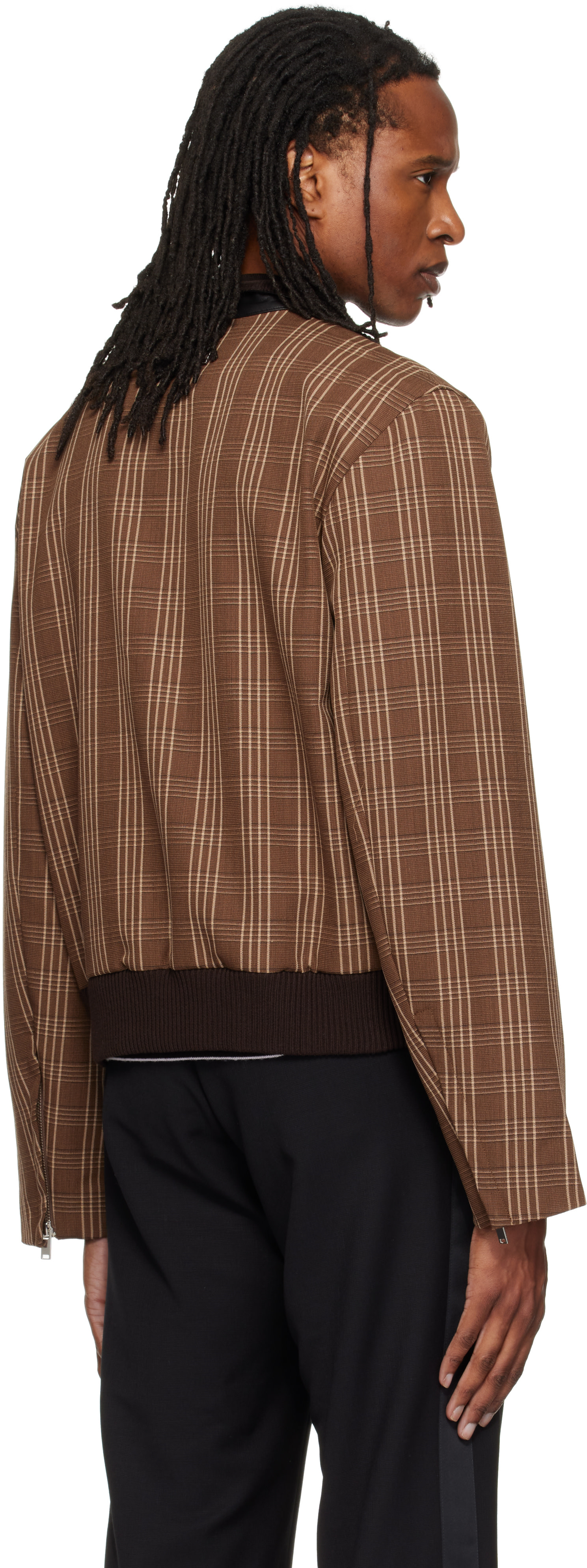 Wales Bonner - Brown Axis Jacket