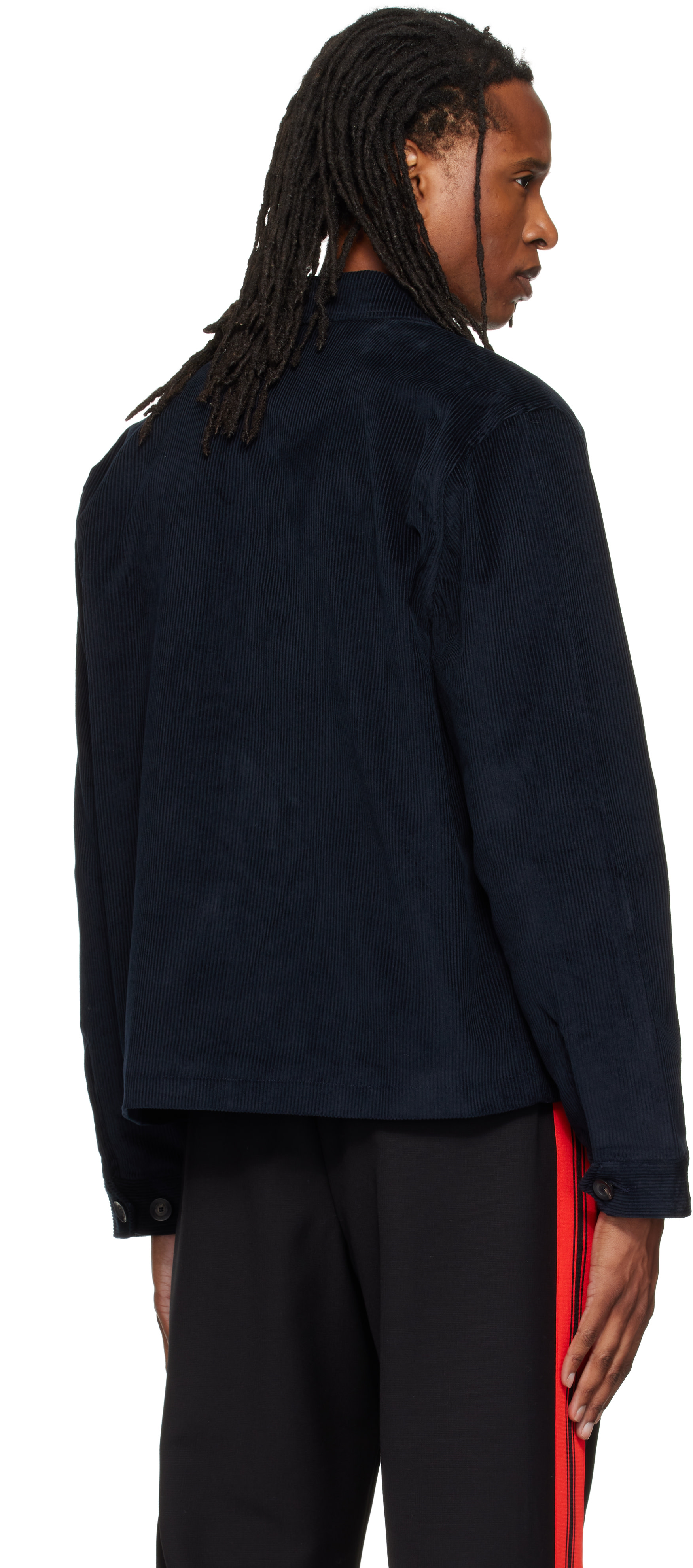 Wales Bonner - Navy Drew Jacket