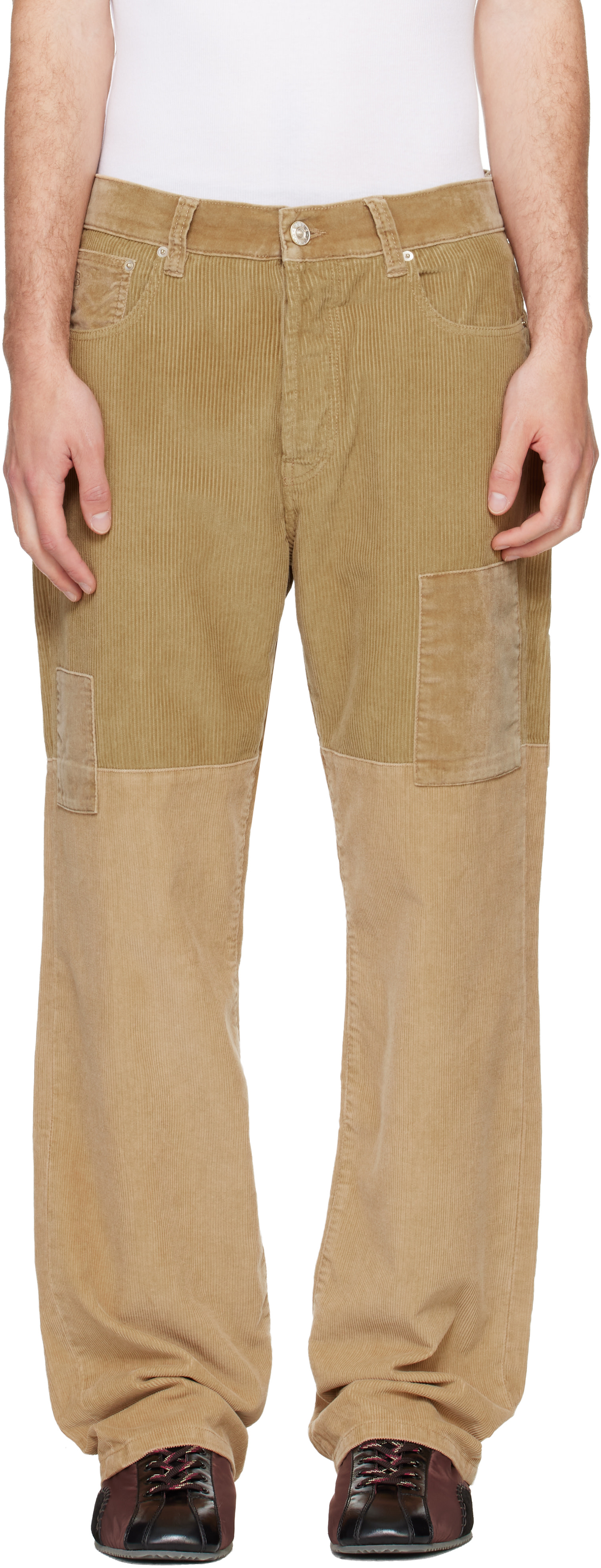 Wales Bonner - Tan Sissoo Trousers