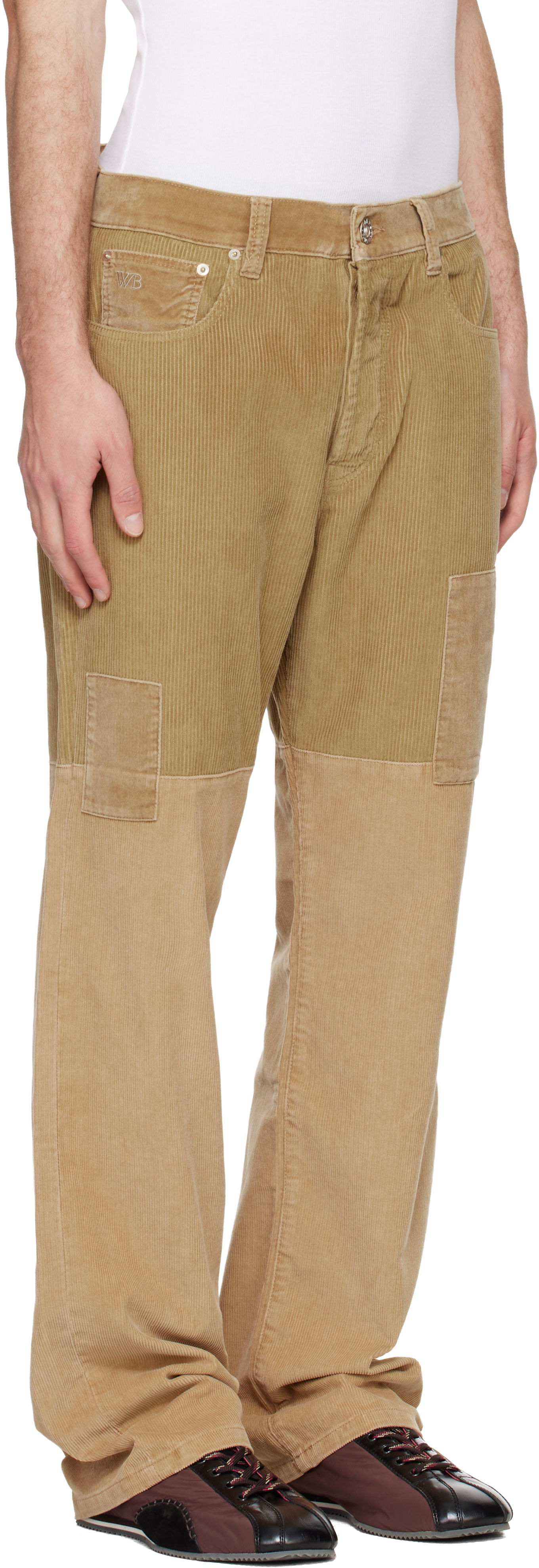 Wales Bonner - Tan Sissoo Trousers