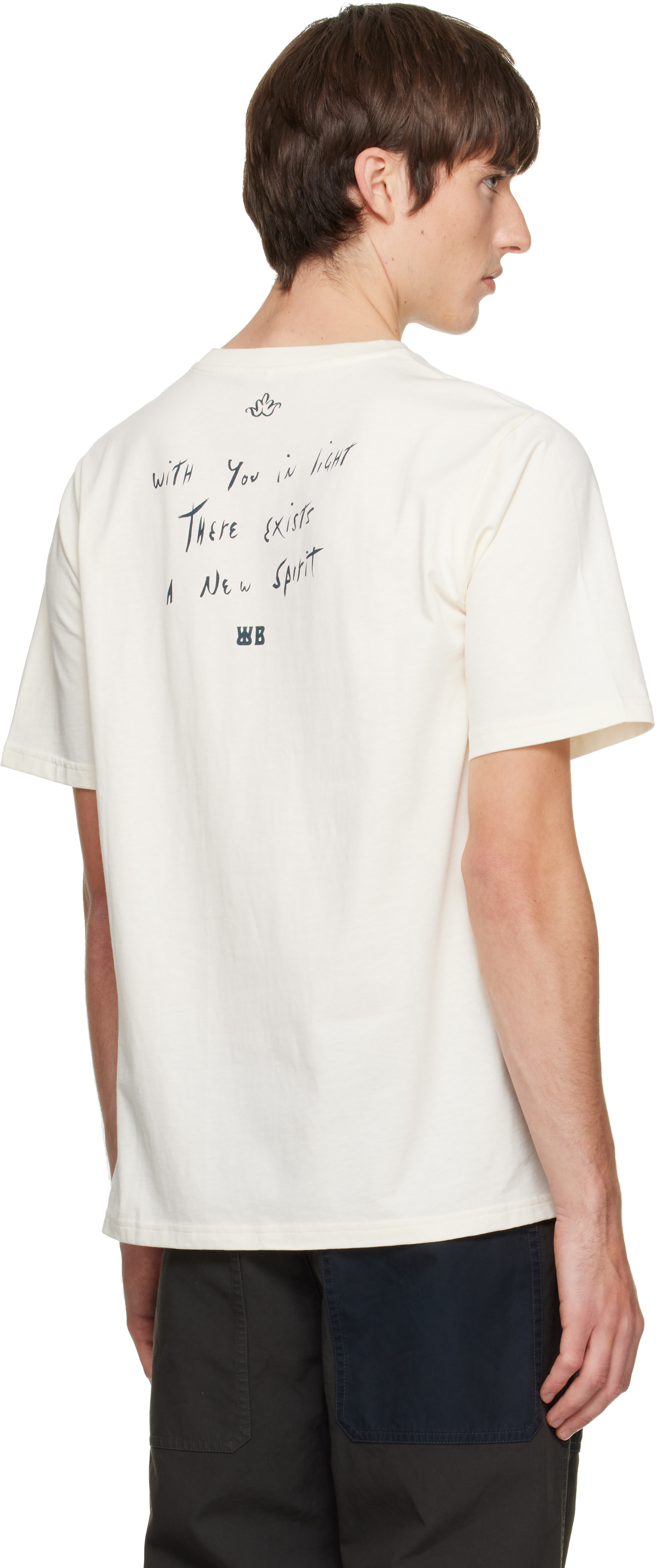 Wales Bonner: Off-White Raga T-shirt | SSENSE