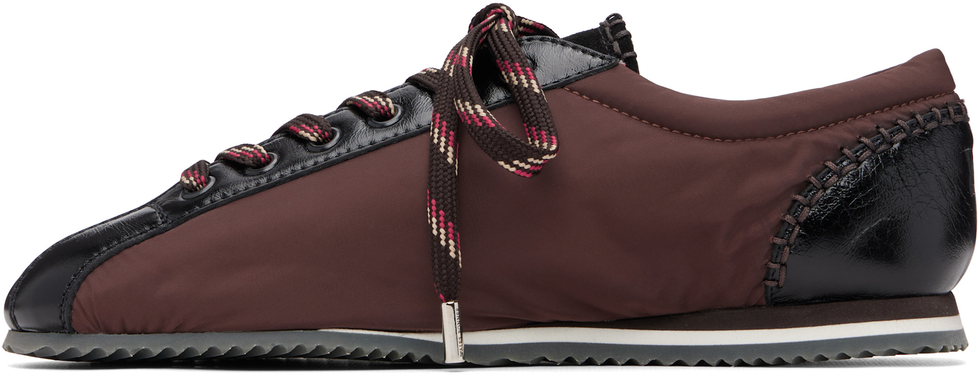 Wales Bonner - Brown & Black Paris Sneakers