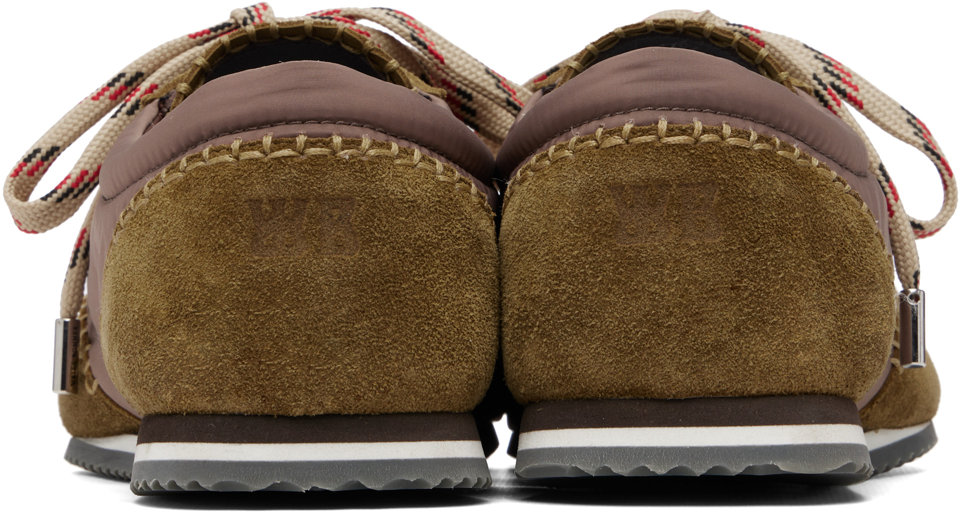 Wales Bonner - Khaki & Taupe Paris Sneakers