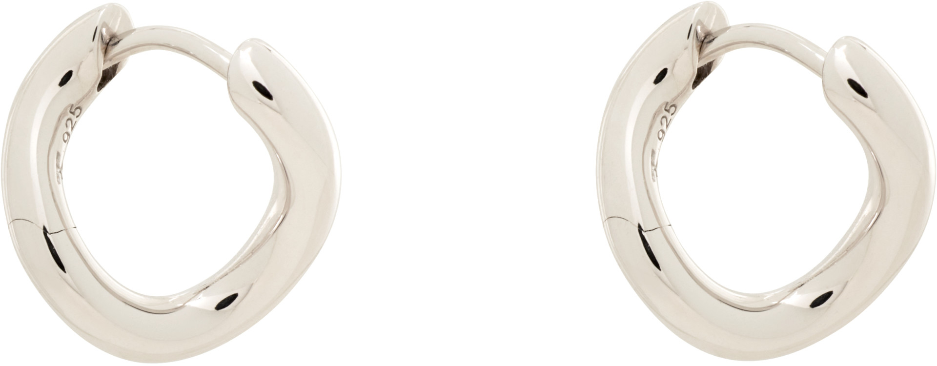 Tom Wood - River Huggie Earrings