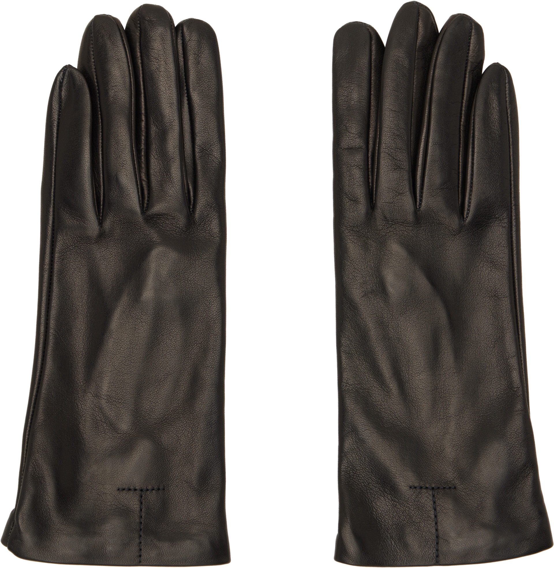 TOTEME - Gants noirs en cuir