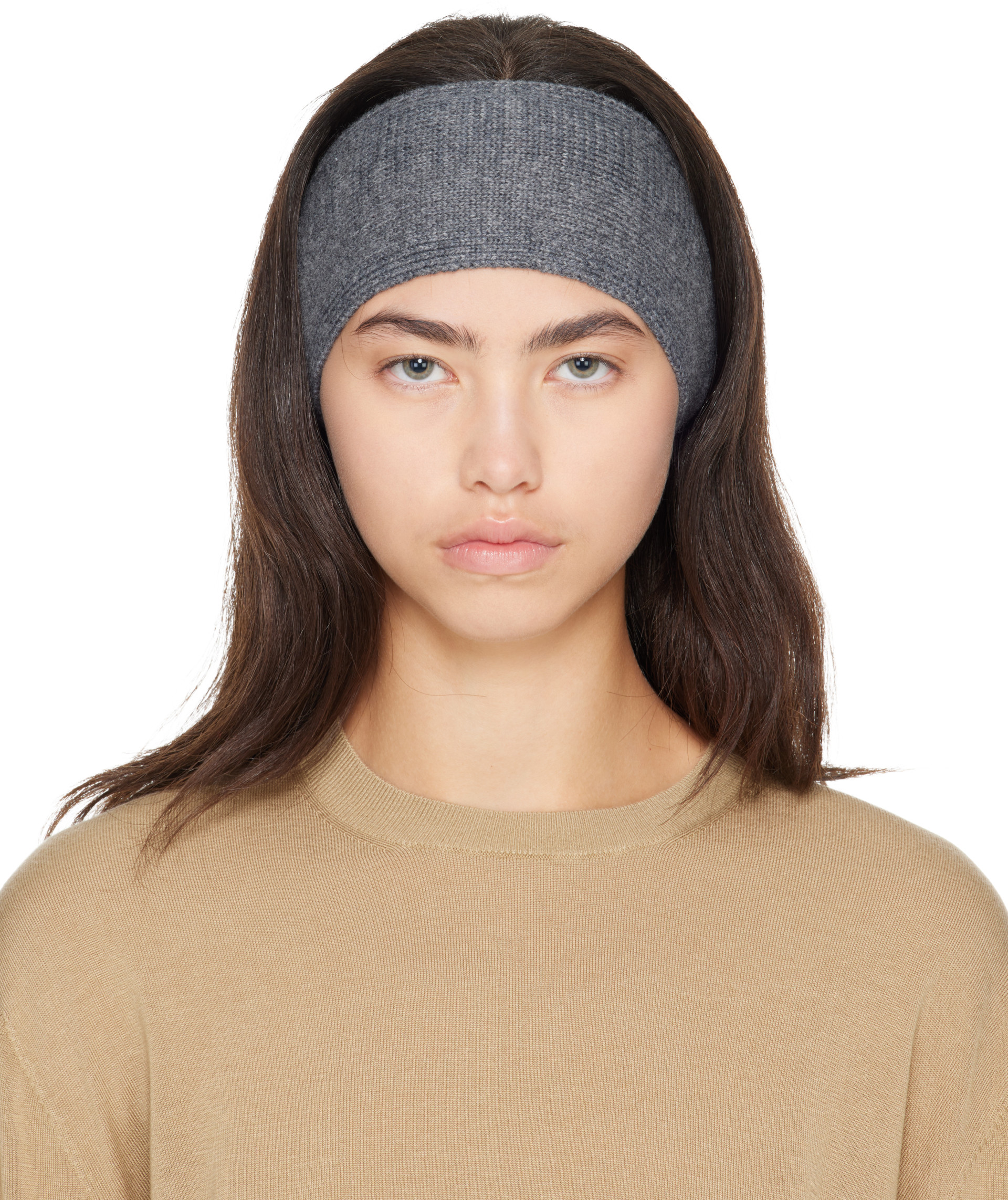 TOTEME - Bandeau gris en cachemire