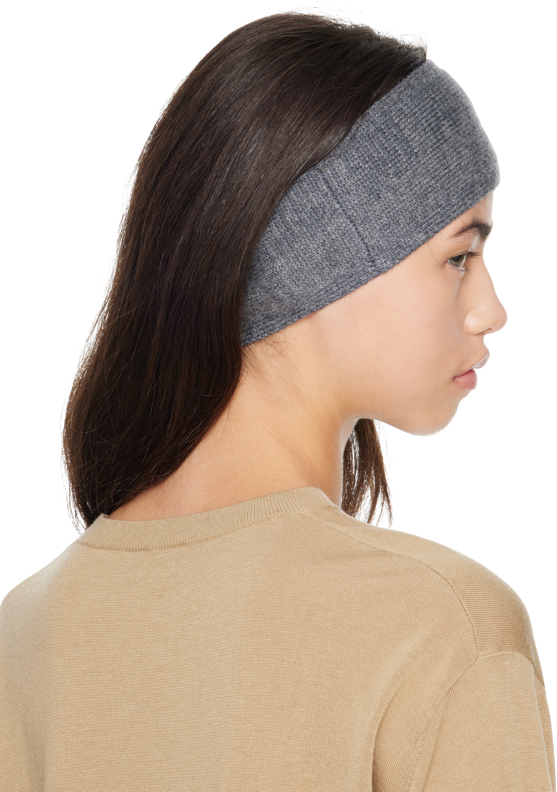 TOTEME - Bandeau gris en cachemire