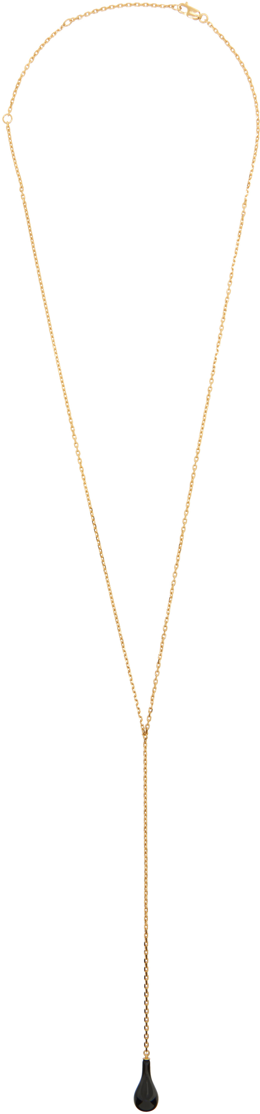 TOTEME - Collier à pendentif en onyx