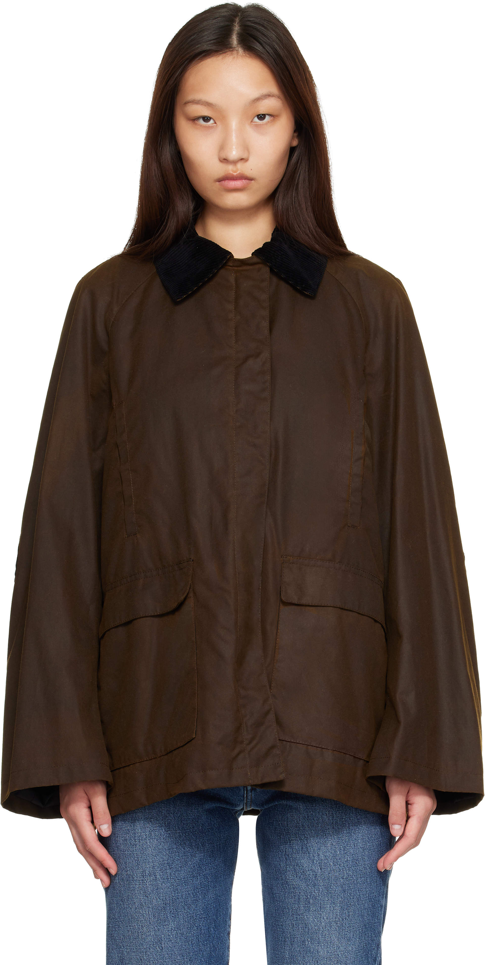 TOTEME - Blouson campagnard brun