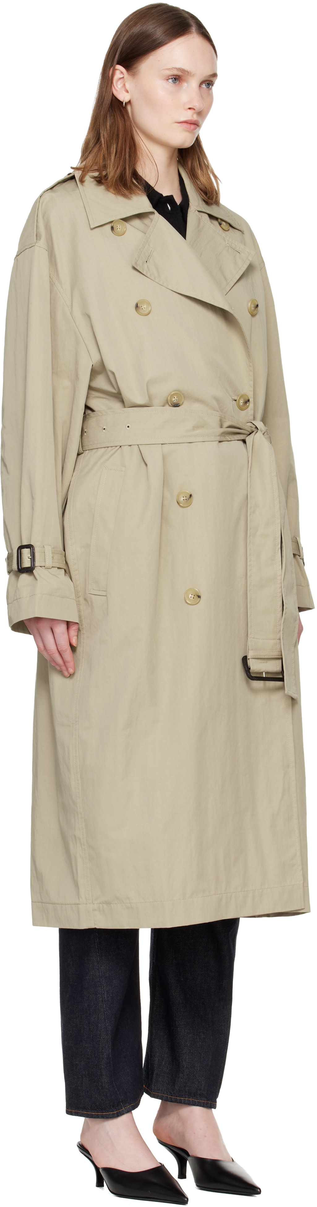 TOTEME - Trench d'été beige