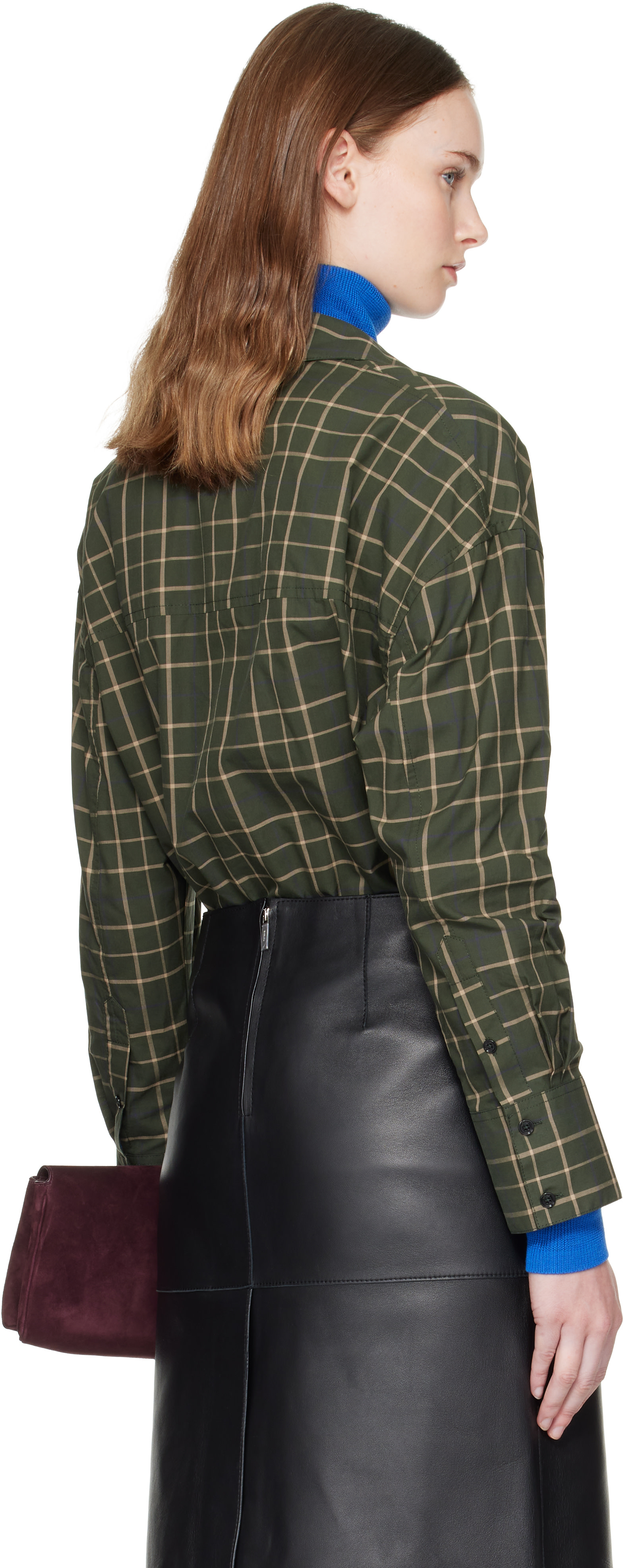 TOTEME - Chemise droite verte