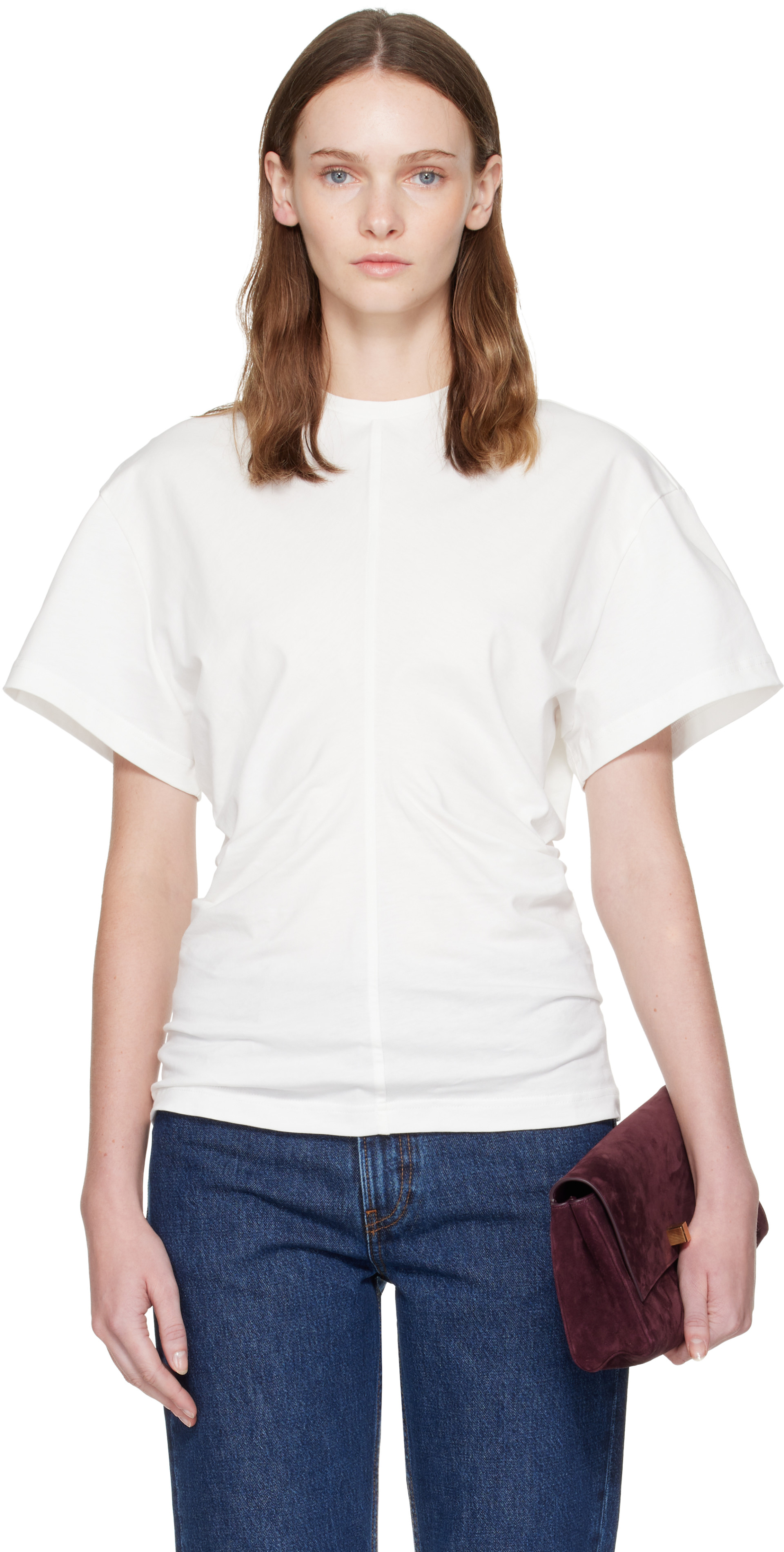 TOTEME - T-shirt décontracté blanc