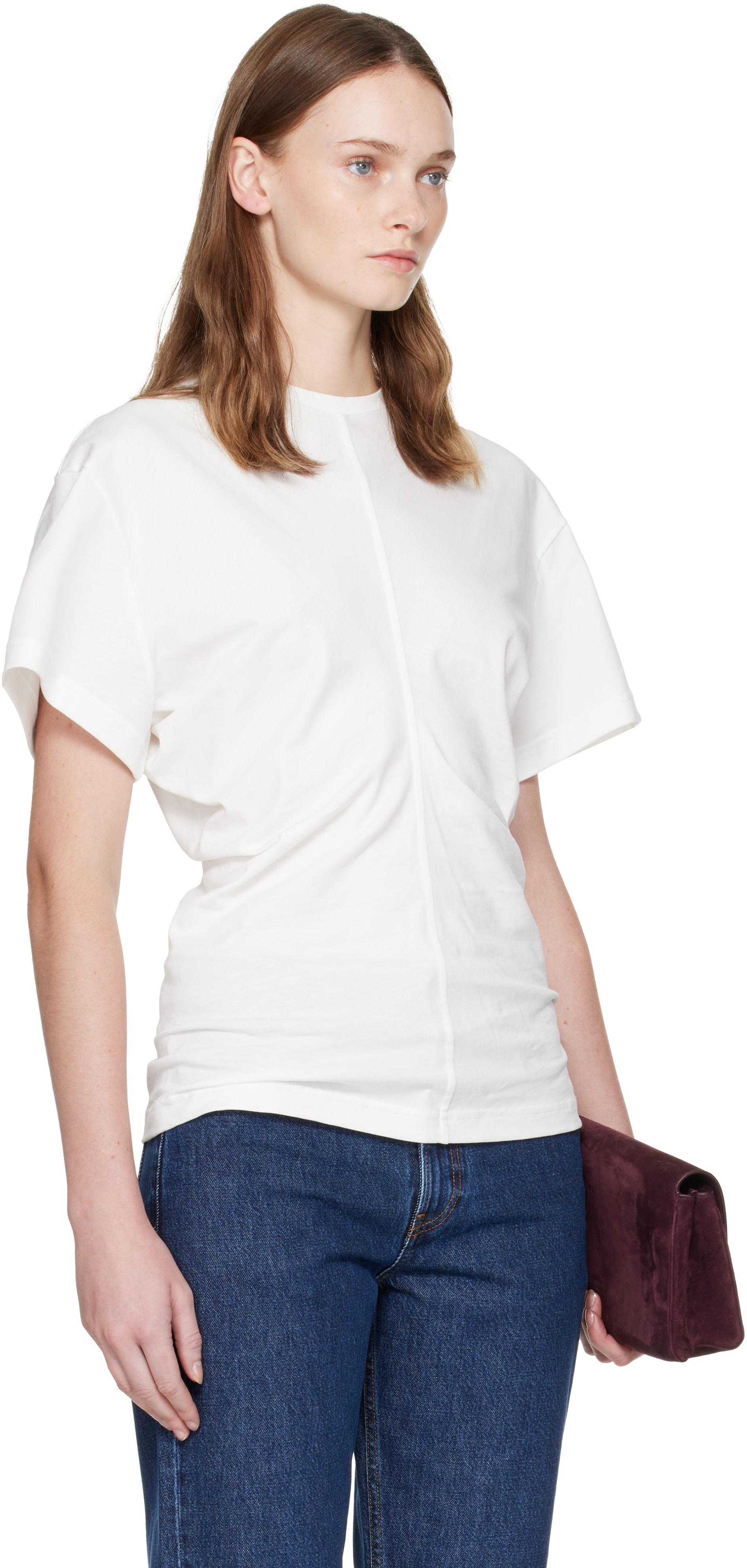 TOTEME - T-shirt décontracté blanc