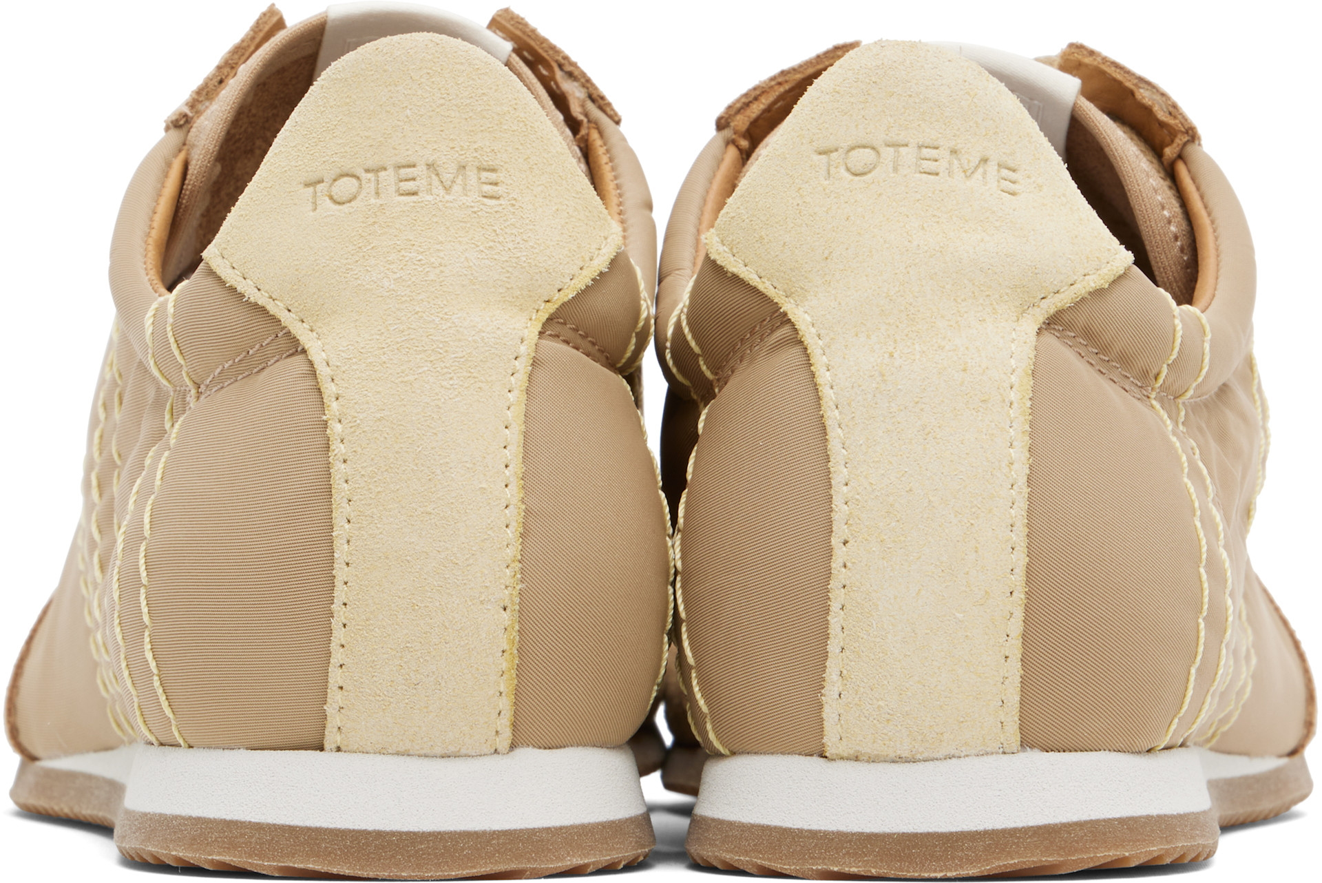 TOTEME - Baskets Flex taupe