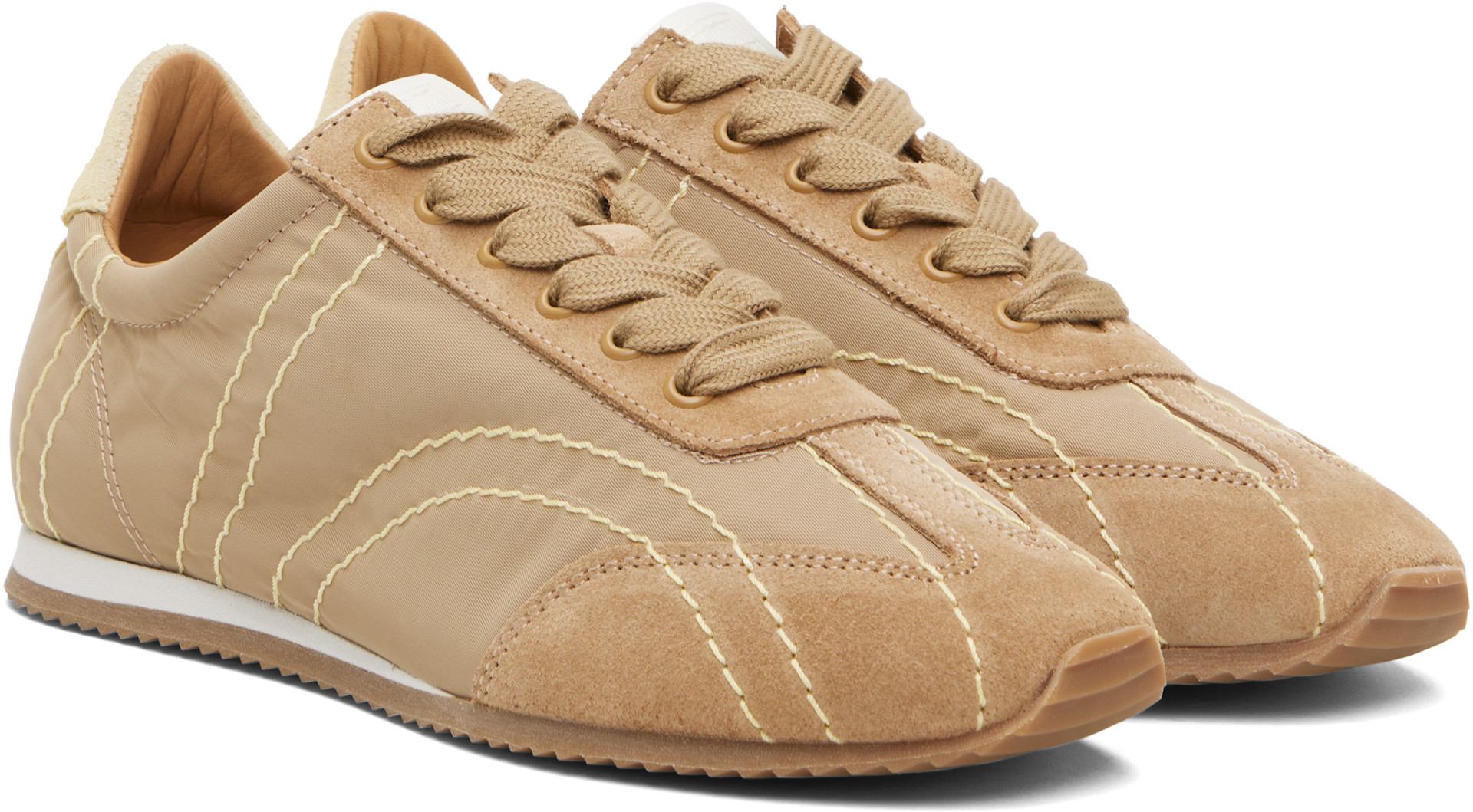 TOTEME - Baskets Flex taupe