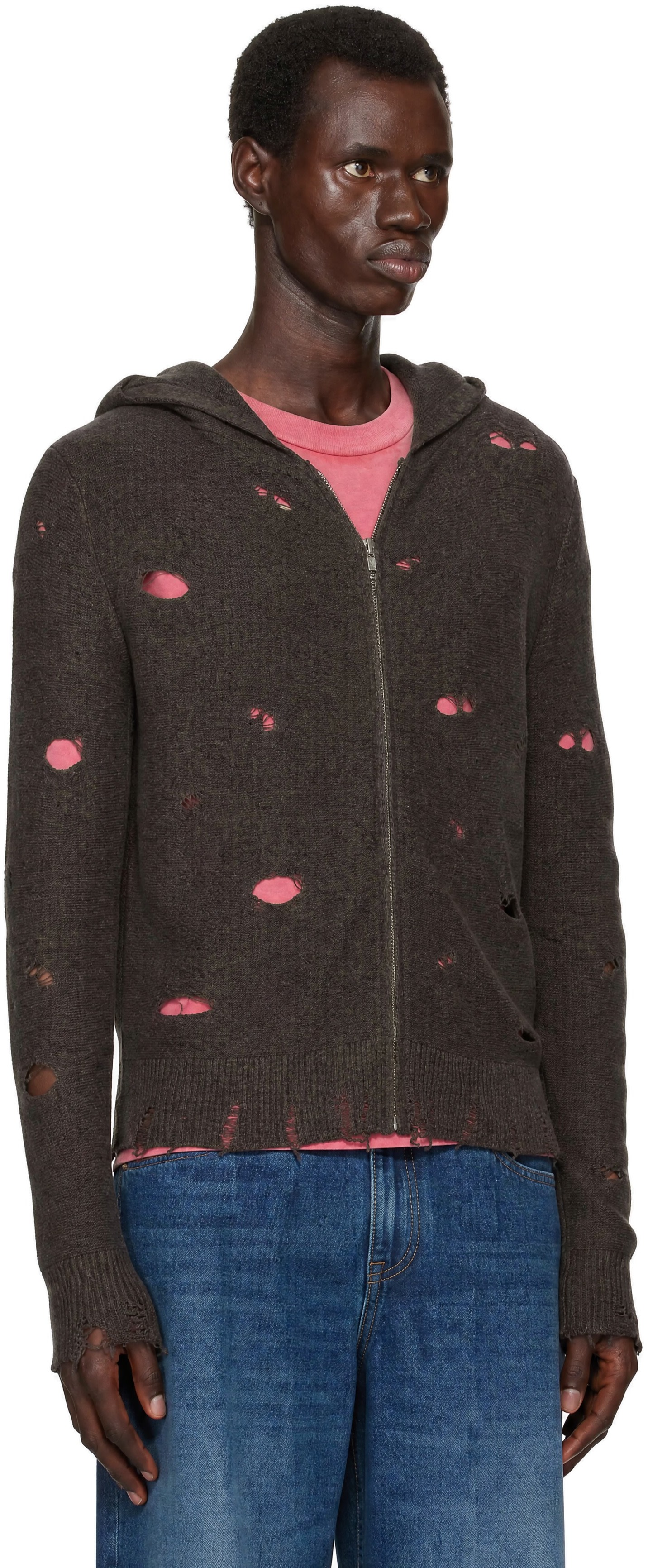 Gimaguas - Brown Mike Zip Up Jacket