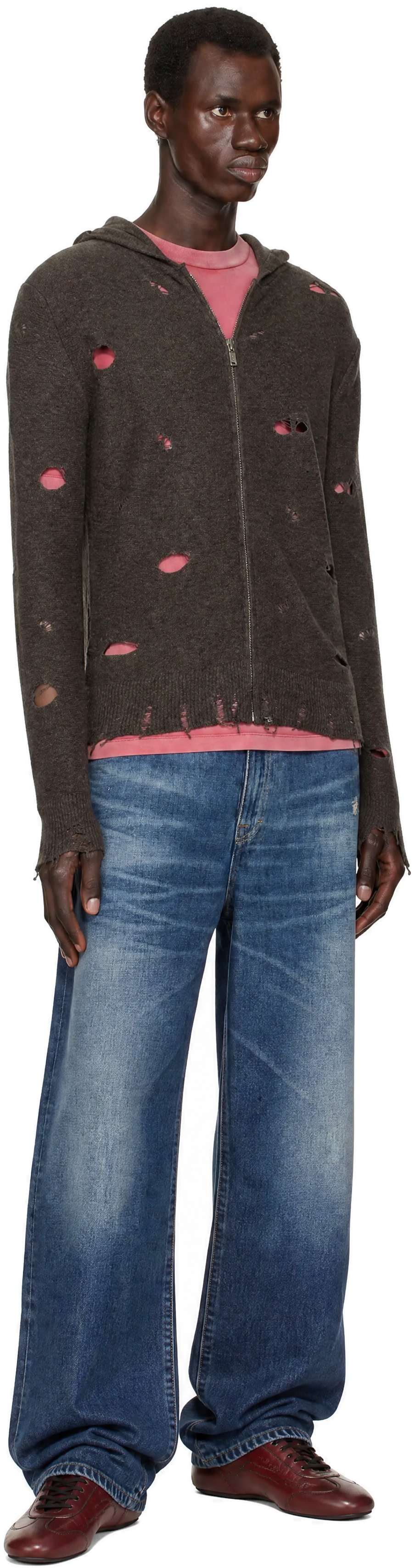 Gimaguas - Brown Mike Zip Up Jacket