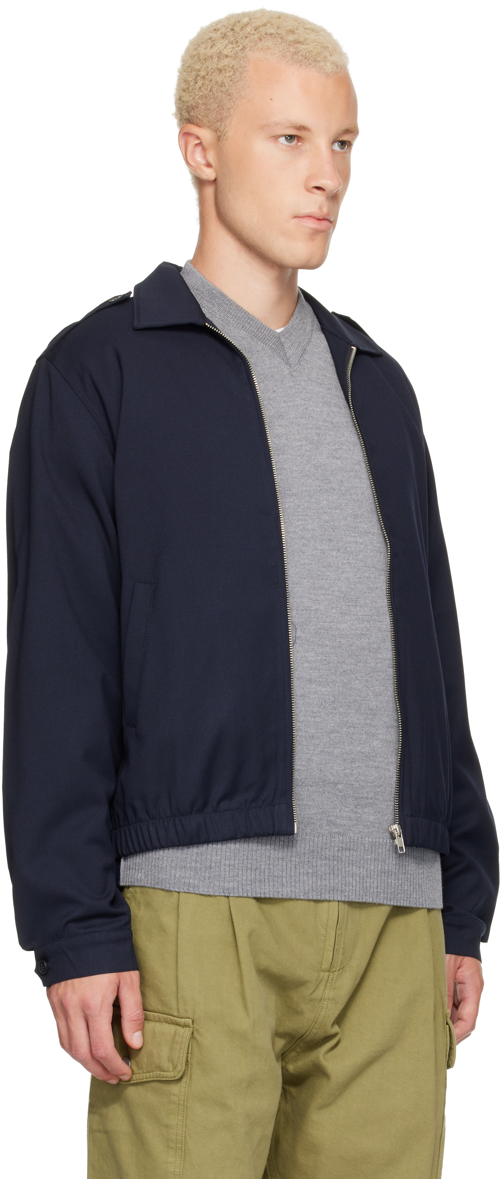 Gimaguas - Navy Cani Bomber Jacket