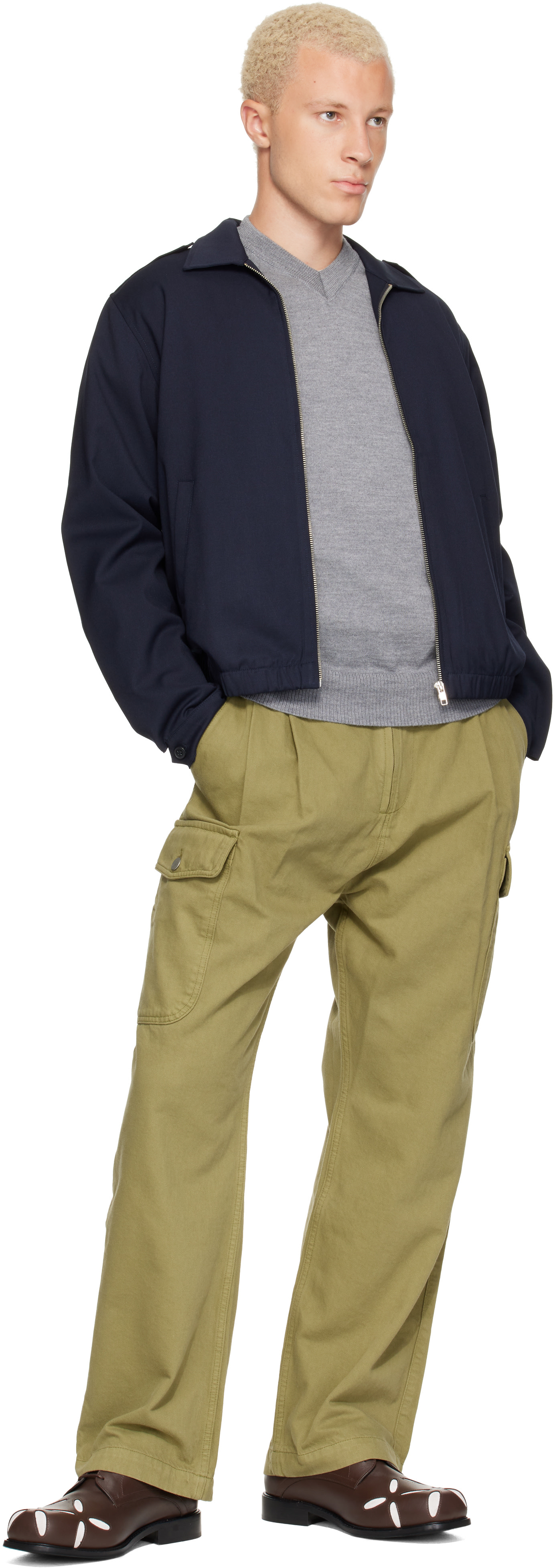 Gimaguas - Navy Cani Bomber Jacket