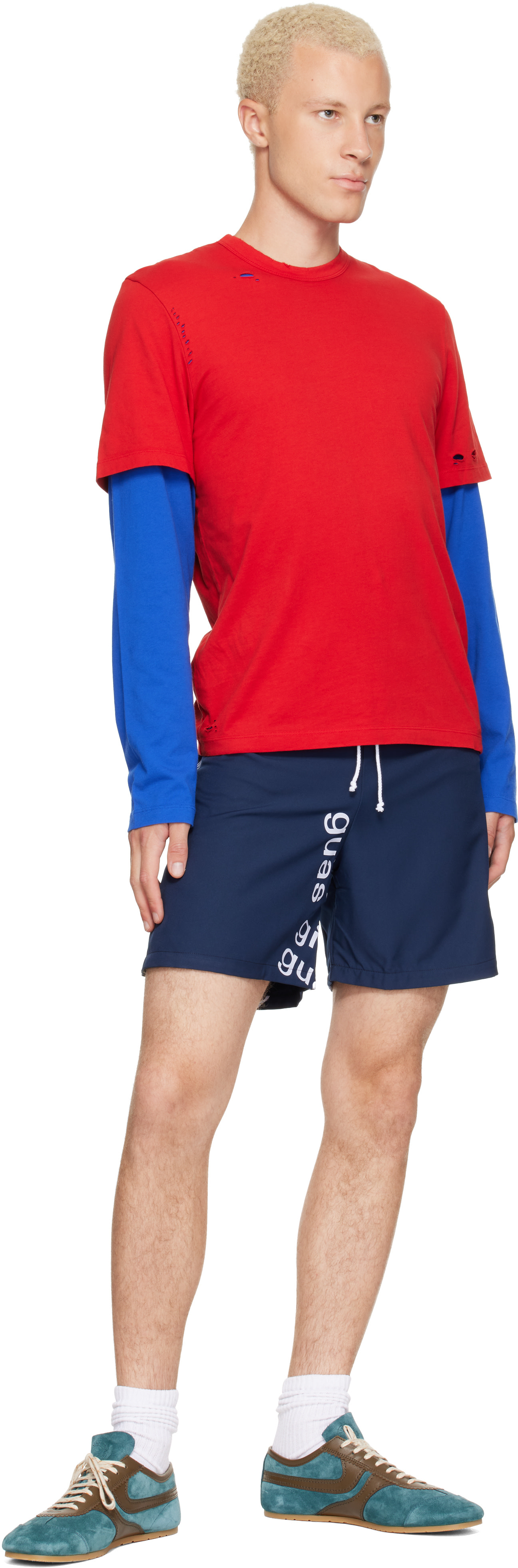Gimaguas - Short bleu marine