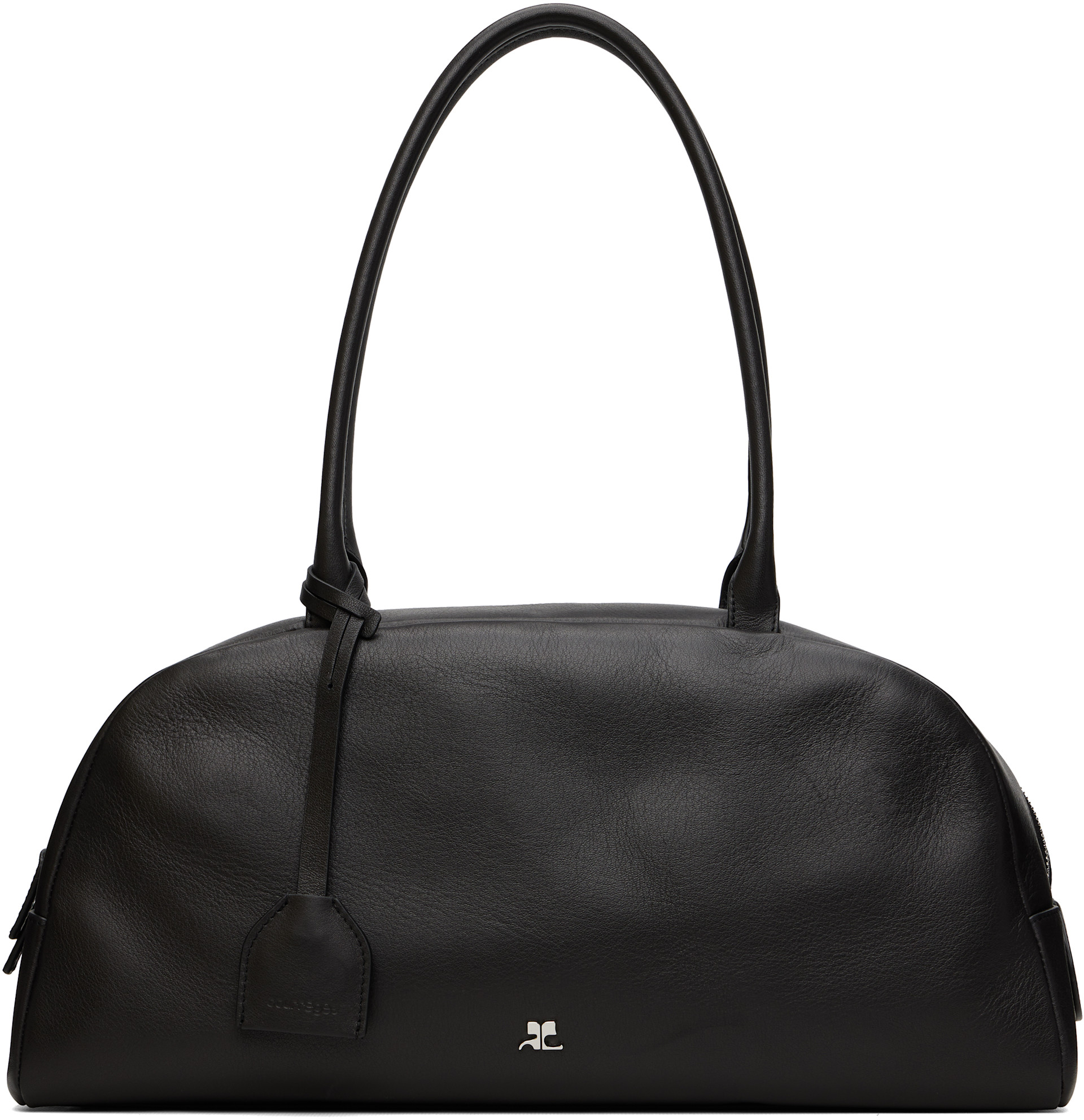Courrèges - Sac Monday noir en cuir