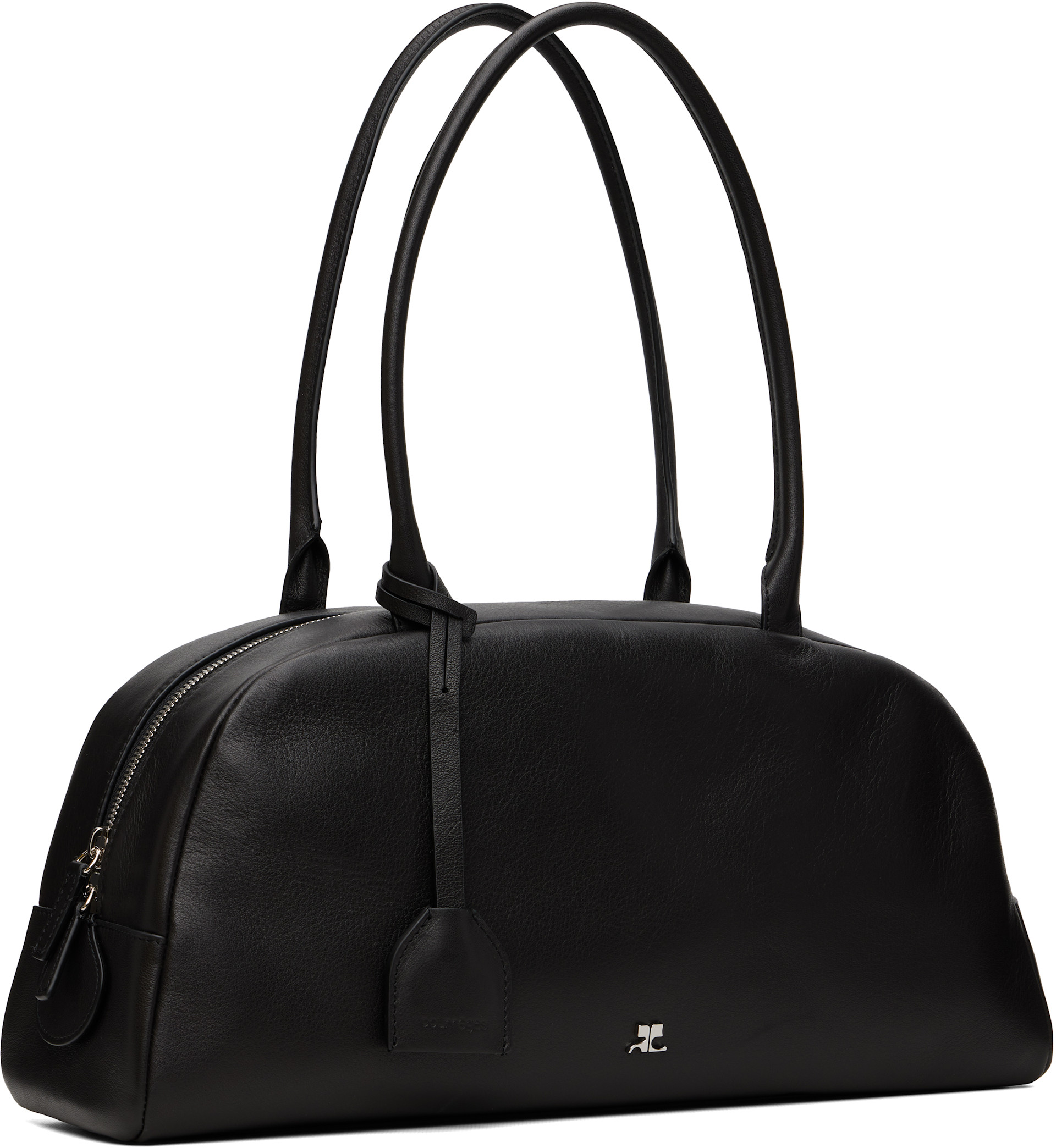 Courrèges - Sac Monday noir en cuir