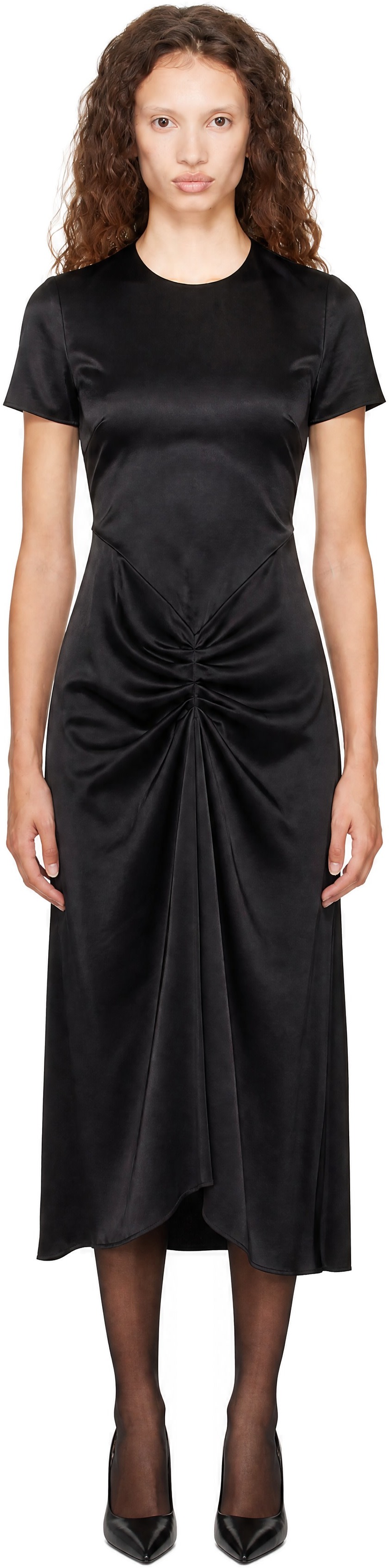 Victoria Beckham - Robe midi Blaire noire