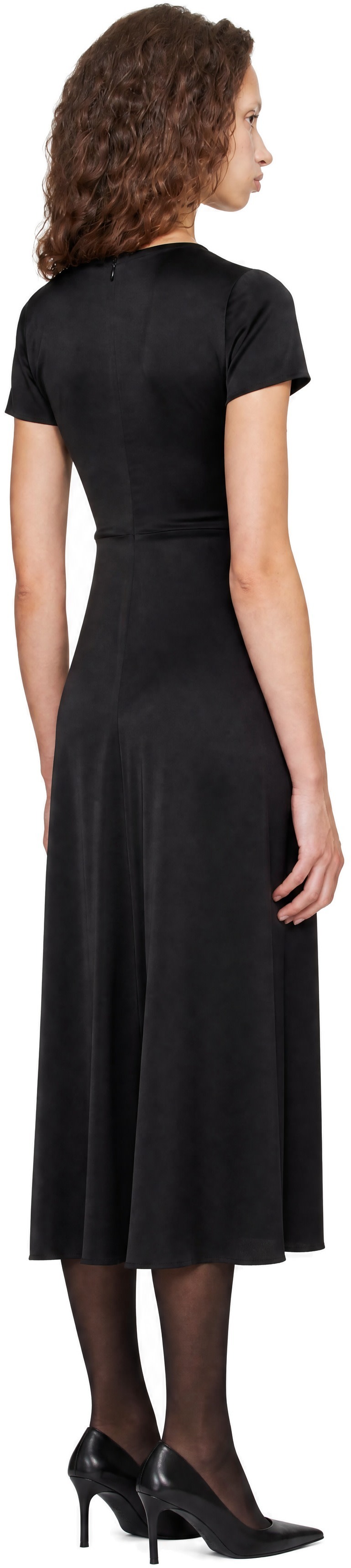 Victoria Beckham - Robe midi Blaire noire