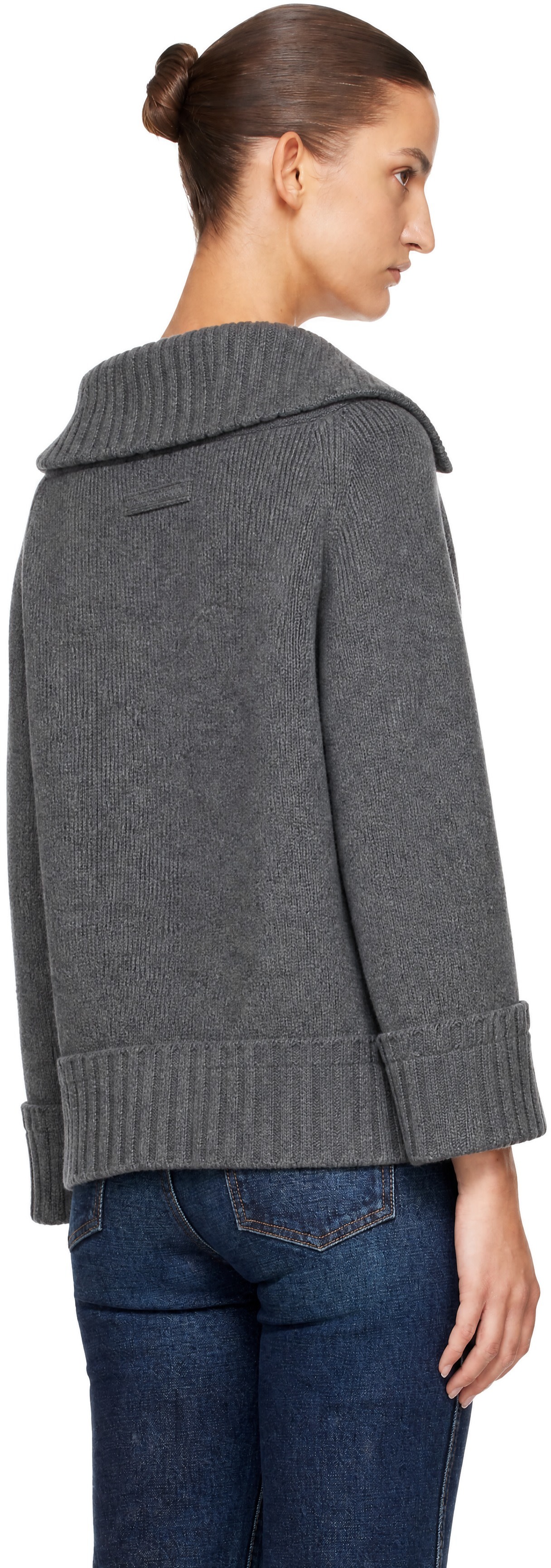 Victoria Beckham - Pull ample gris