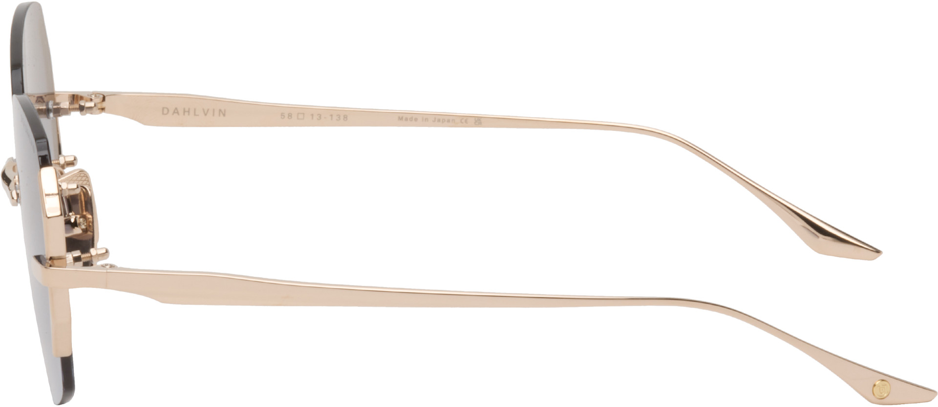 DITA - Lunettes de soleil Dahlvin dorées