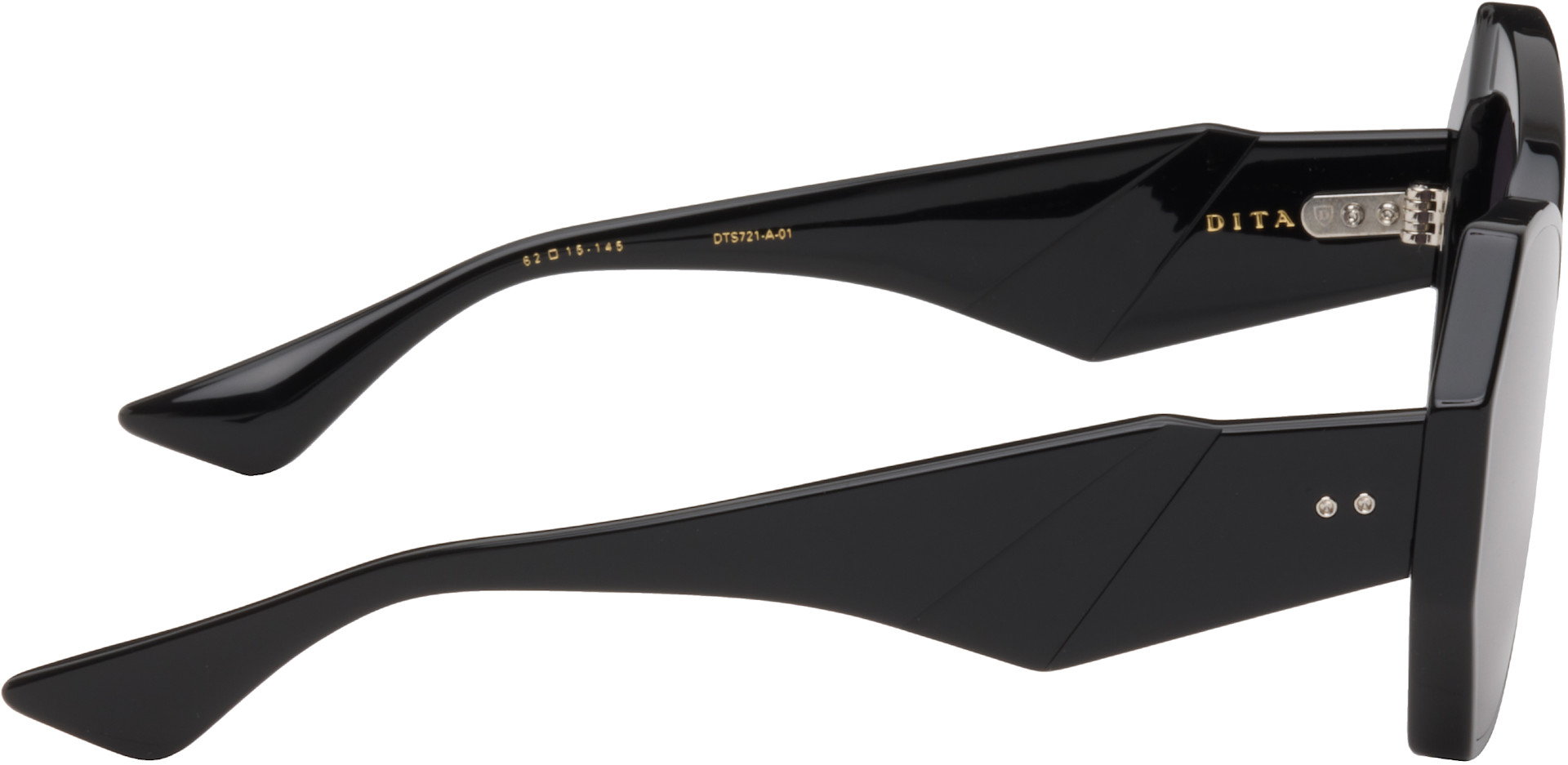 DITA サングラス ブラック ケース付き Dita: ブラック Kovaia サングラス | SSENSE 日本
