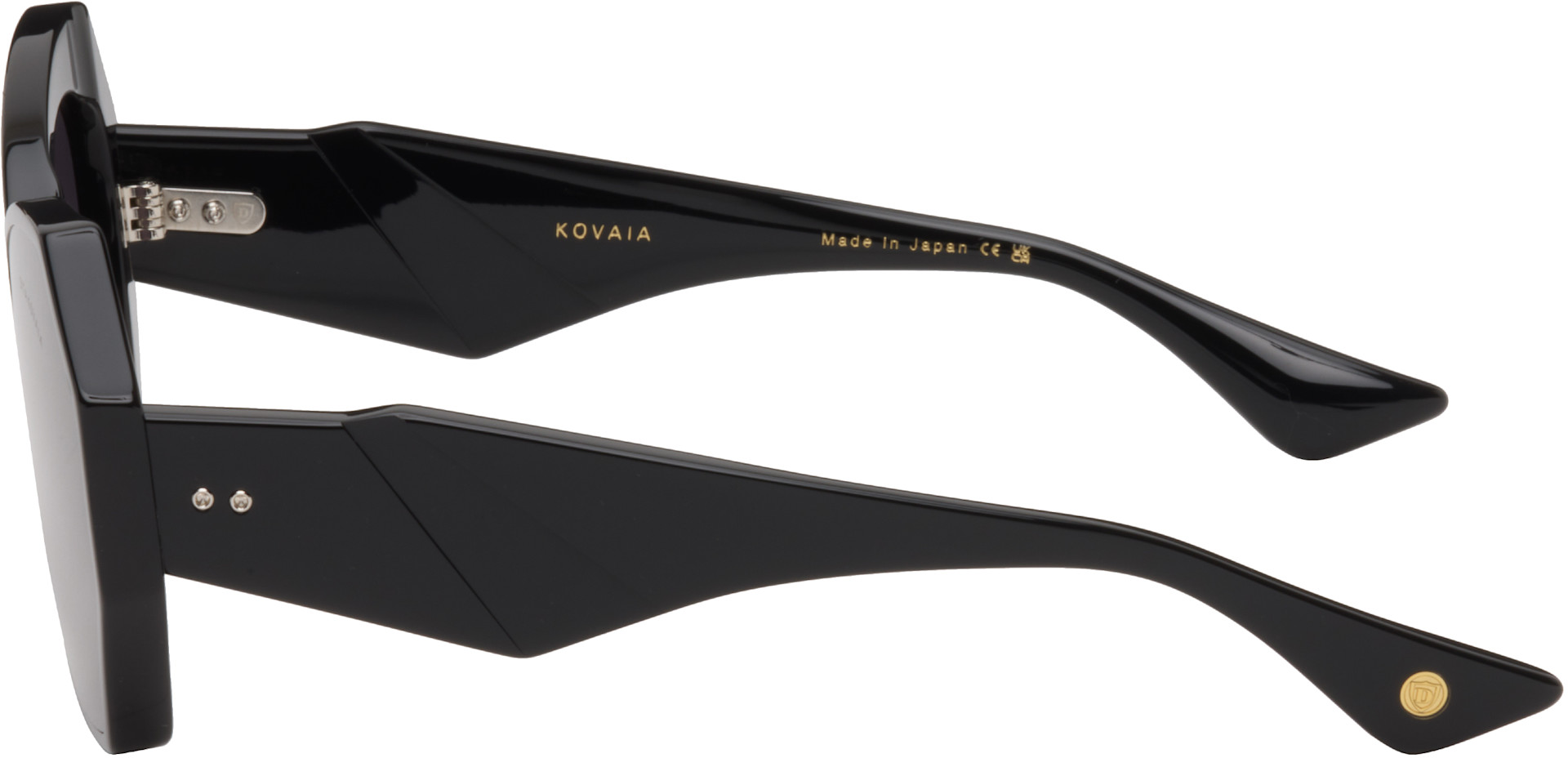 Dita: ブラック Kovaia サングラス | SSENSE 日本