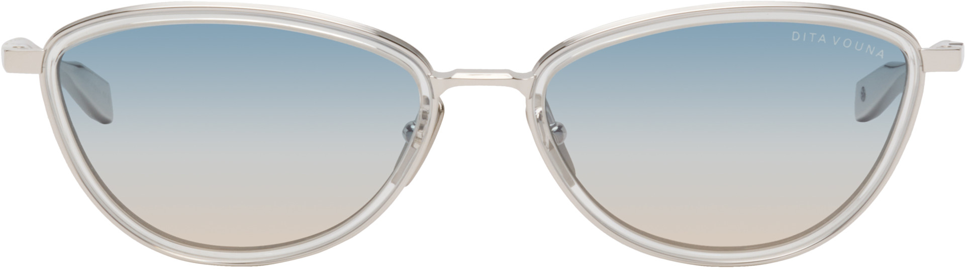 DITA - Lunettes de soleil Vouna argentées