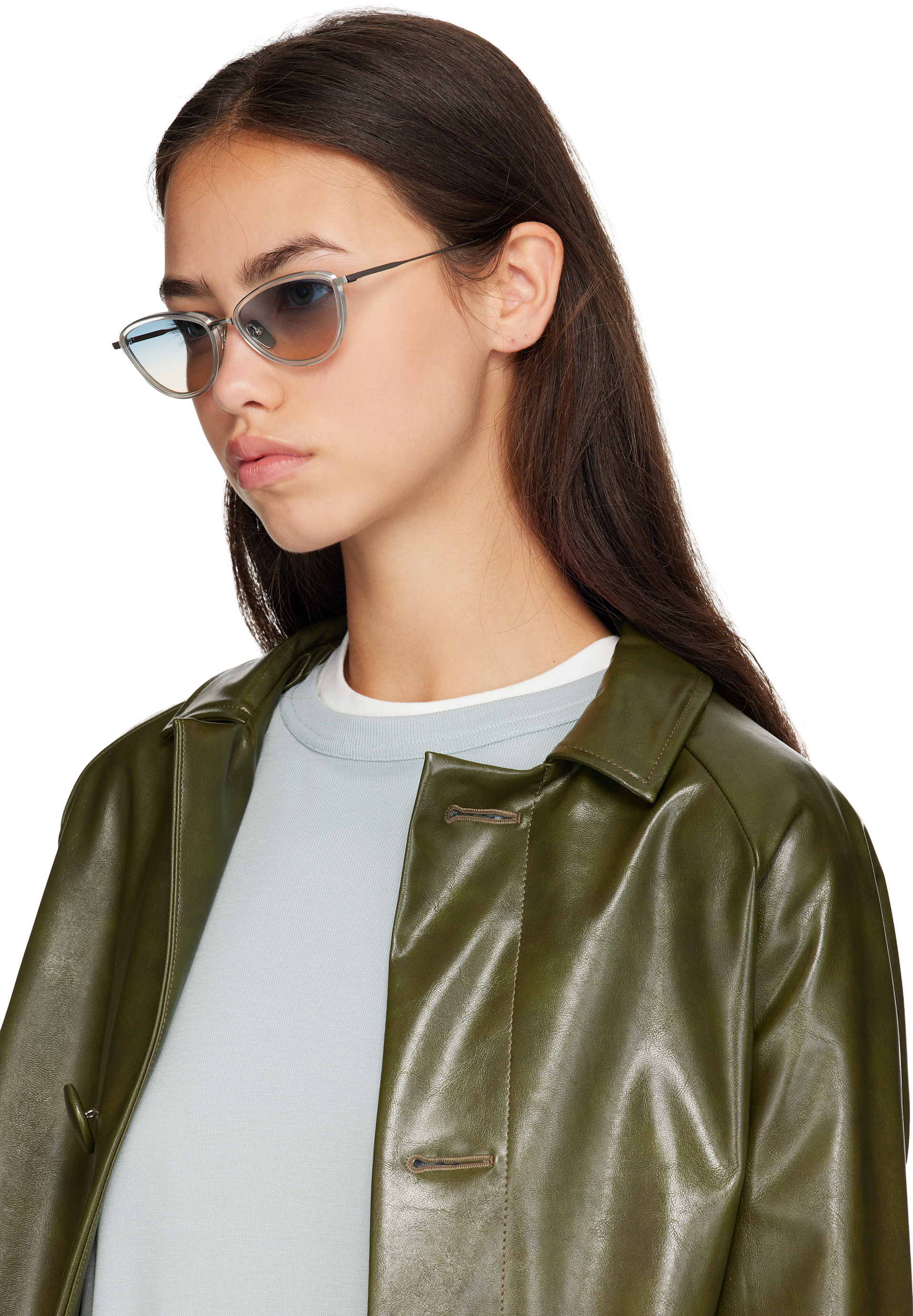 DITA - Lunettes de soleil Vouna argentées